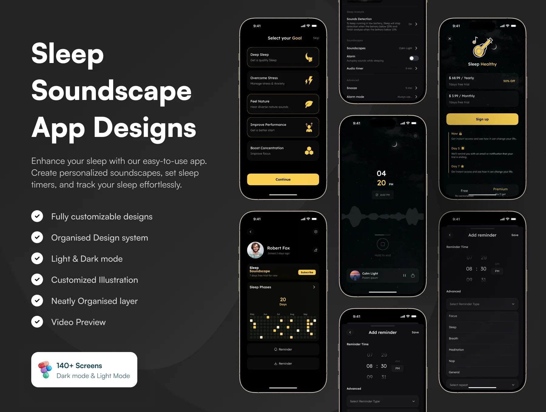 Sleepy - Sleep Soundscape App