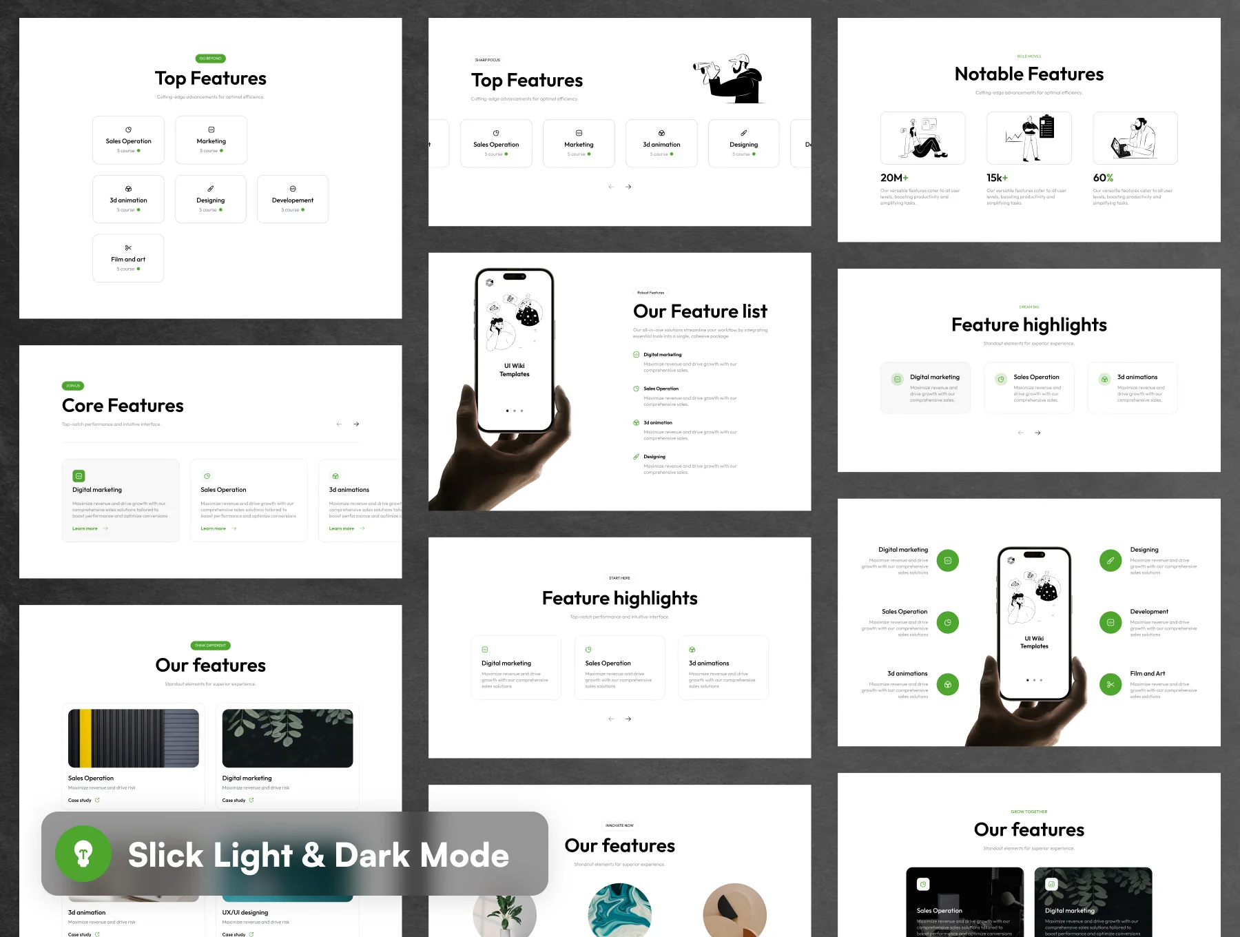 Website Content Section ideas 4