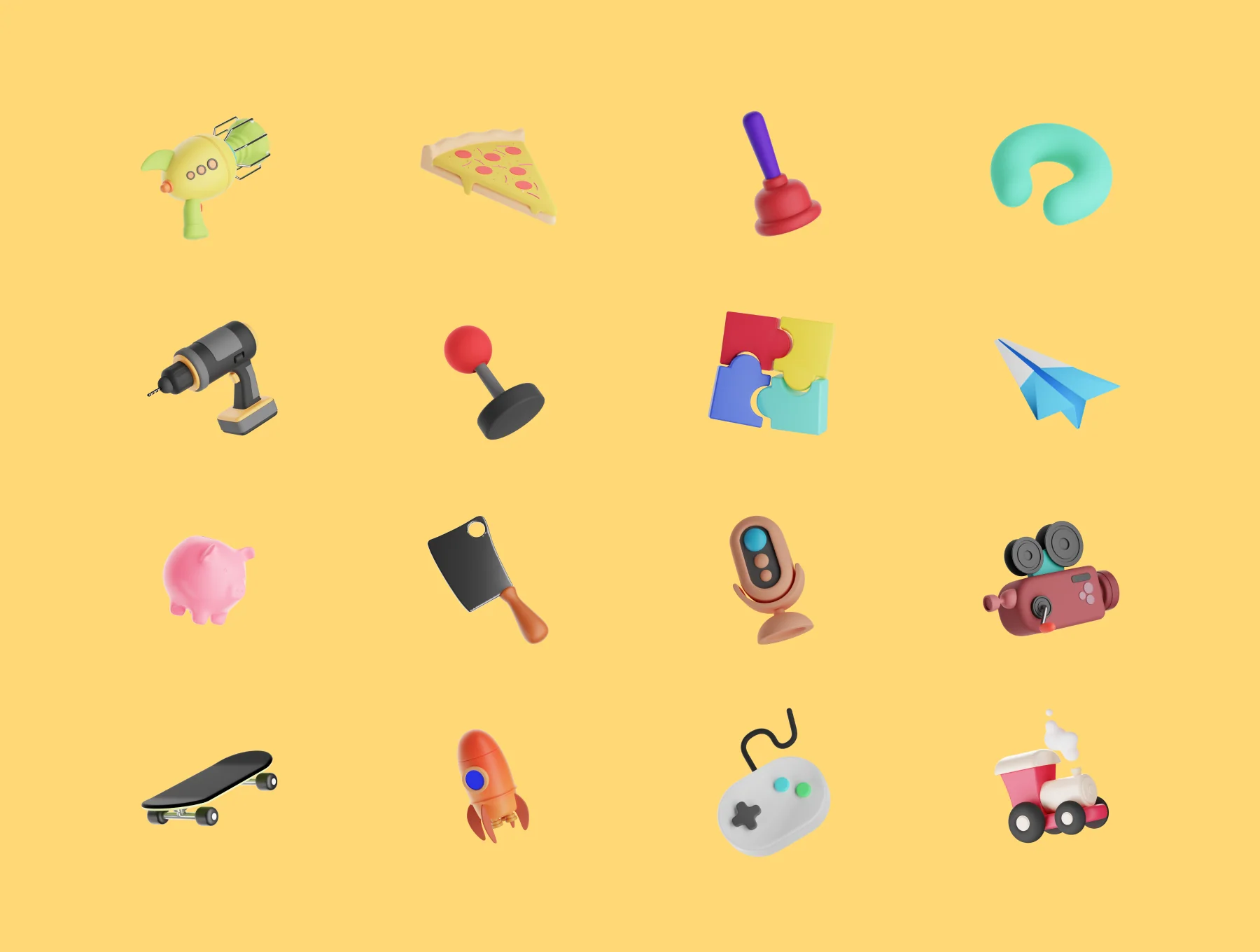 Slicky 3D Illustrations 3