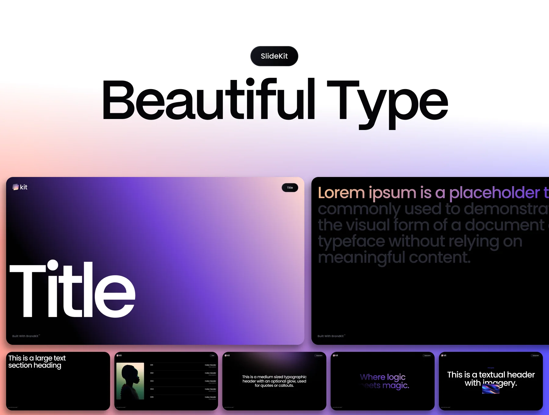 SlideKit Presentation System 8