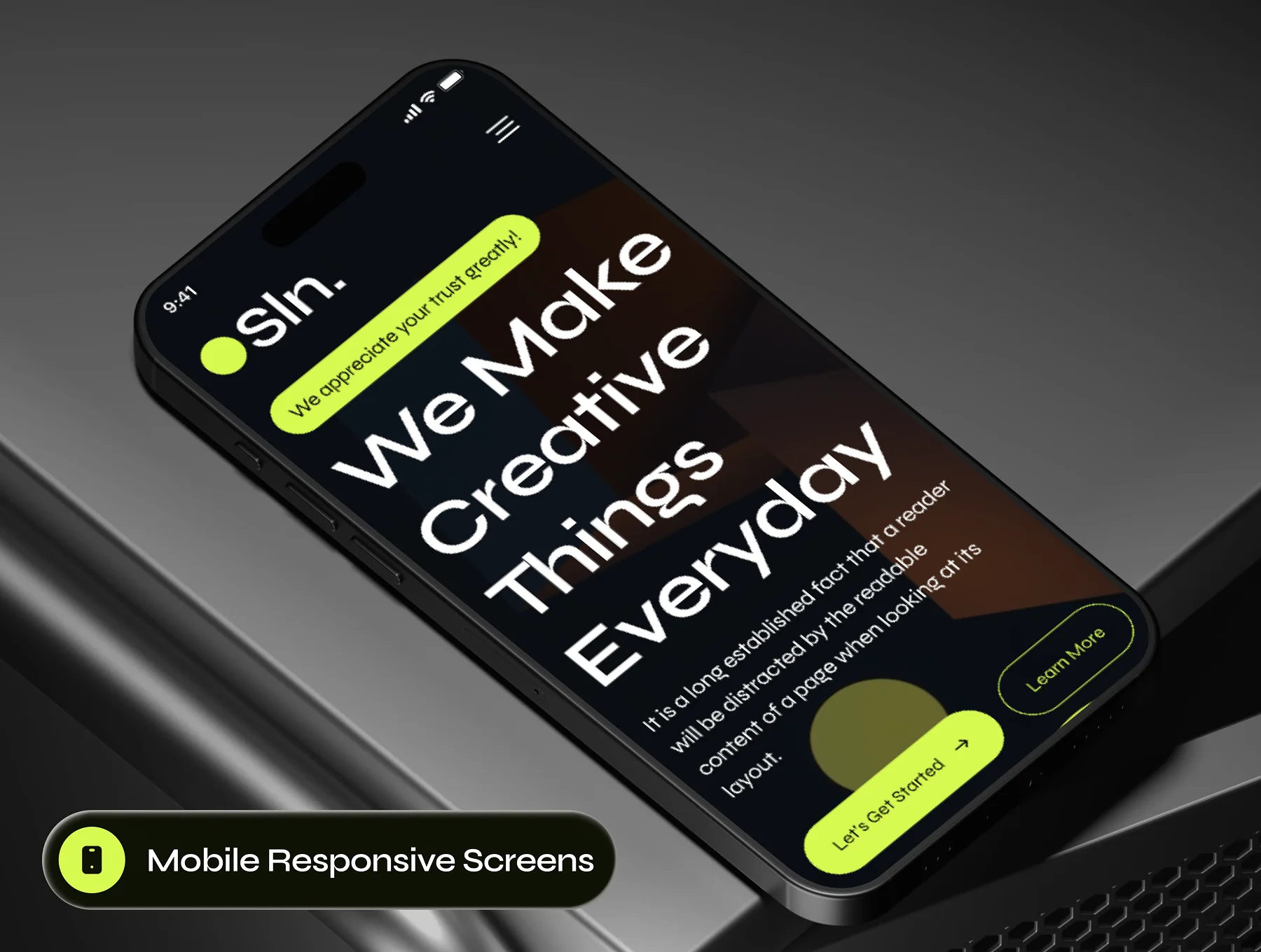 Sln - Digital Agency Website Framer Template 8