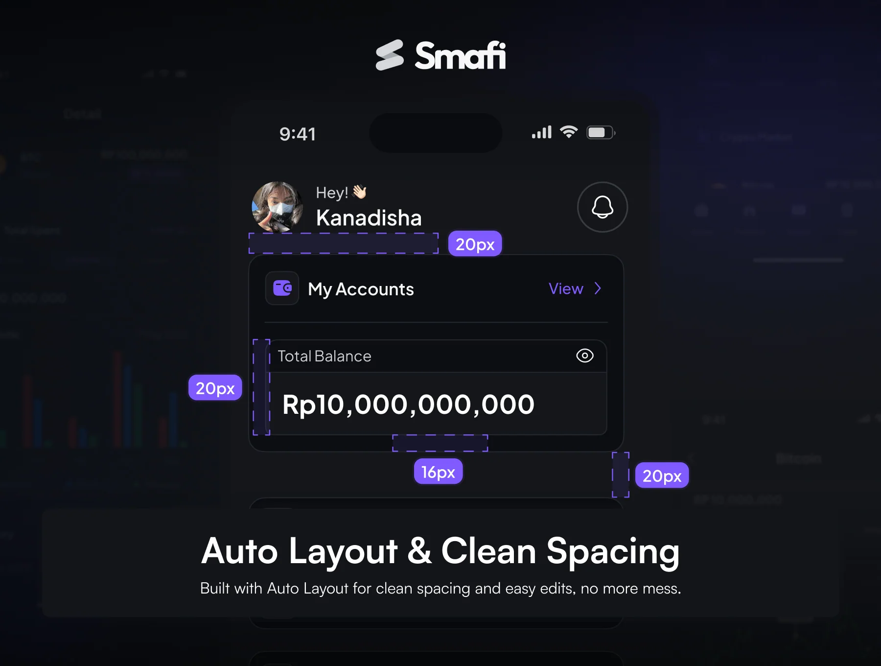 Smafi - Finance & Invest App UI Kit 5