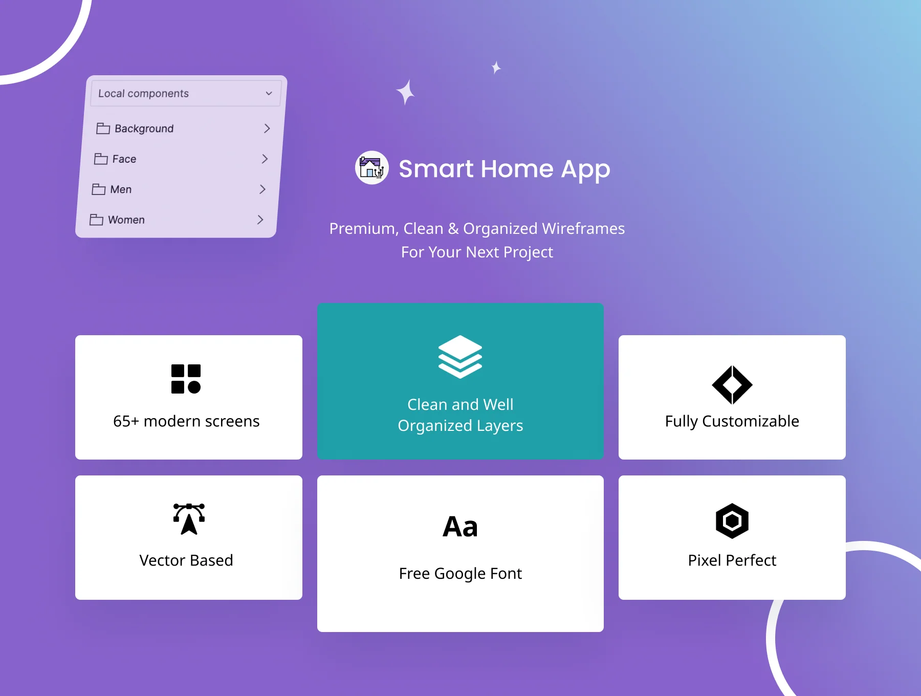 Smart Home Mobile App UI Kit 2