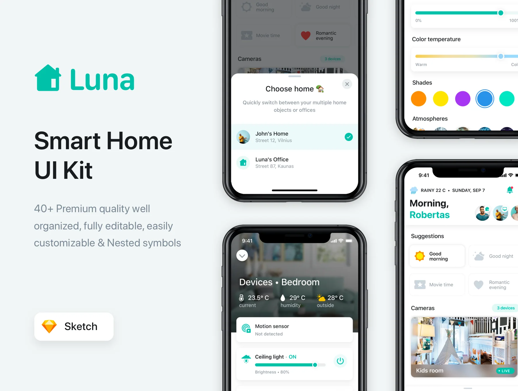 Smart Home UI Kit