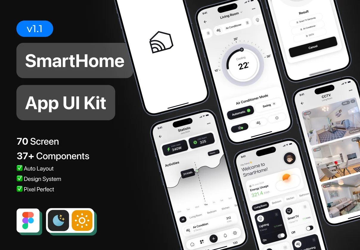SmartHome - App UI Kit