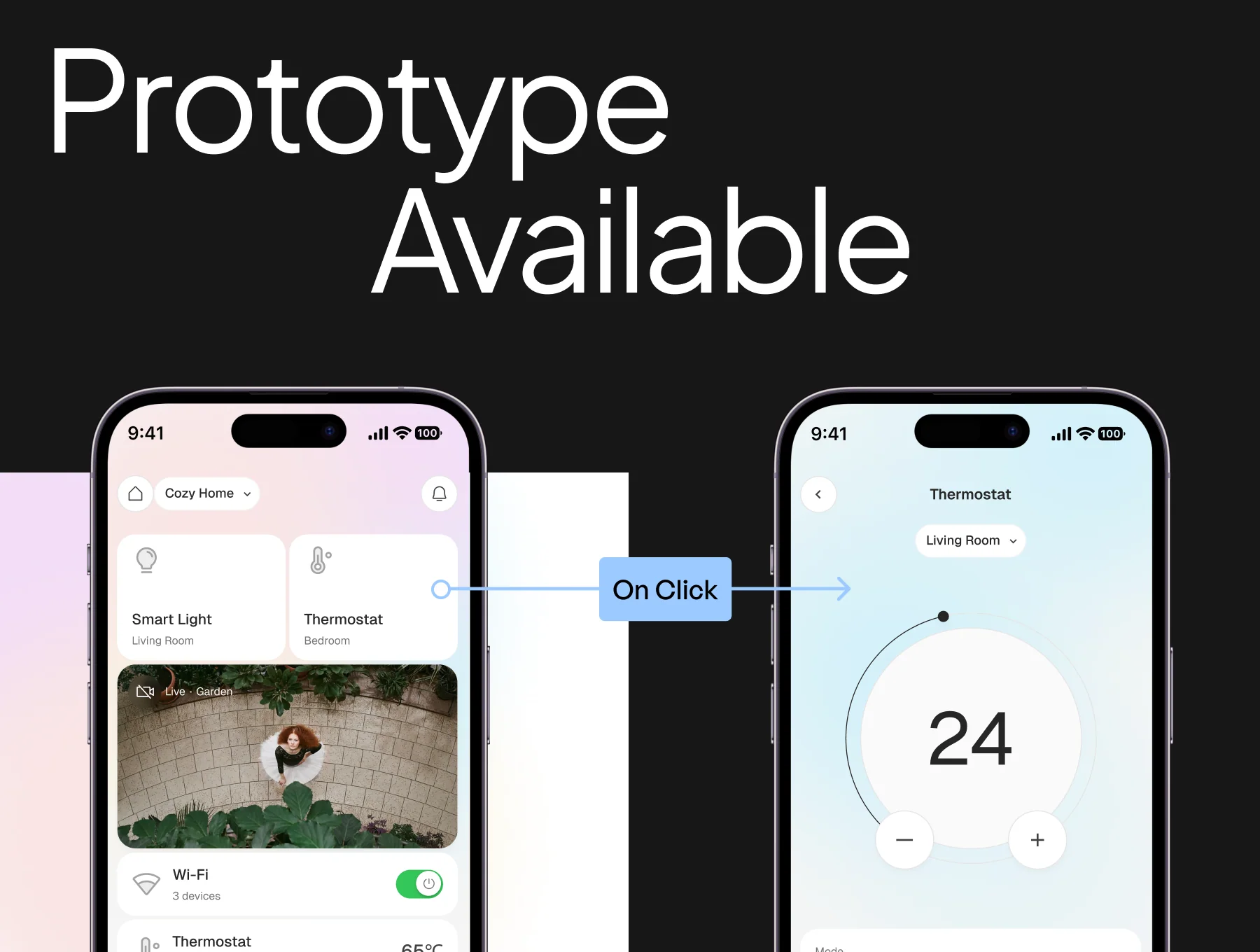 Smarthome Control Mobile App UI Kit 5