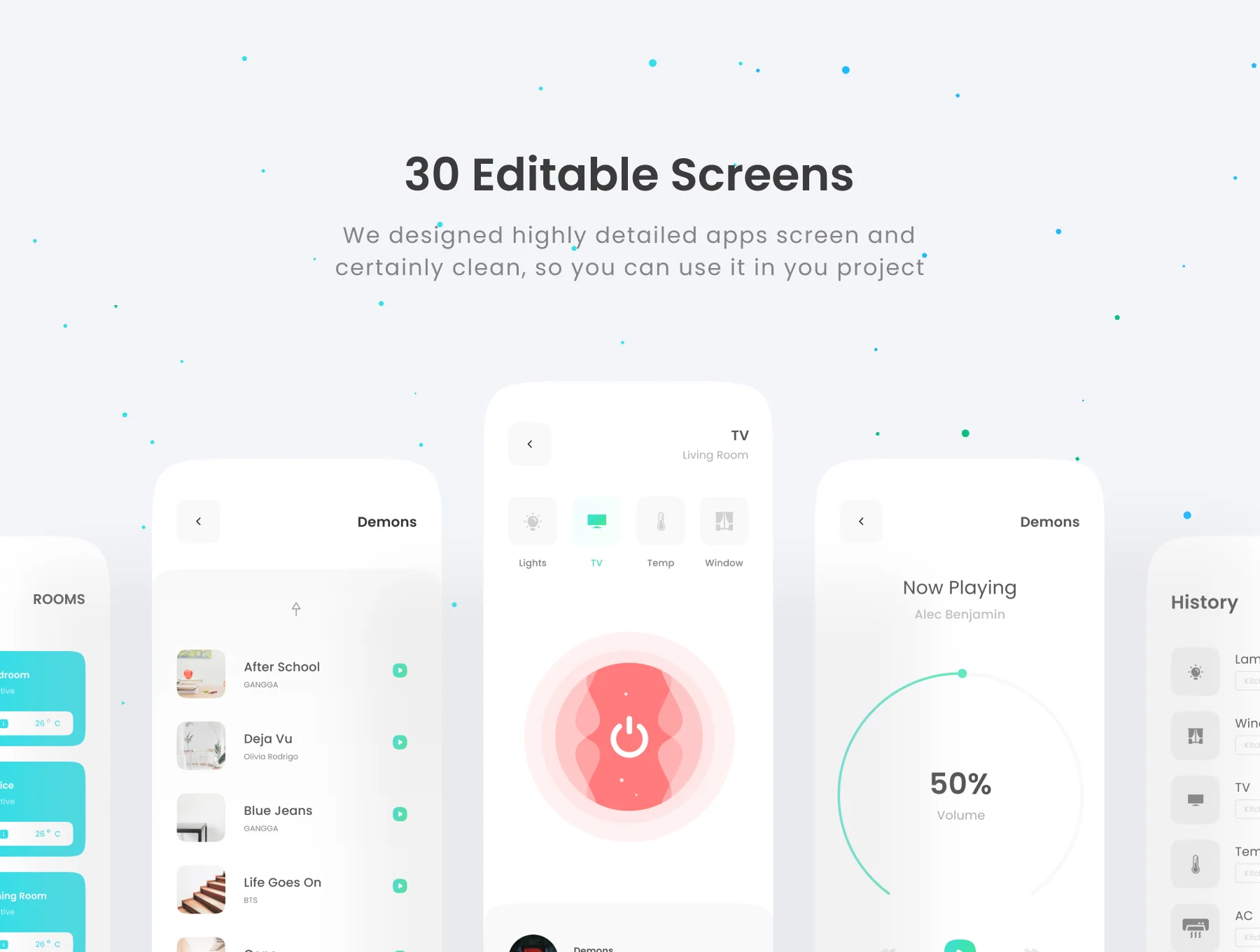 SmartHome - UI KIT 3