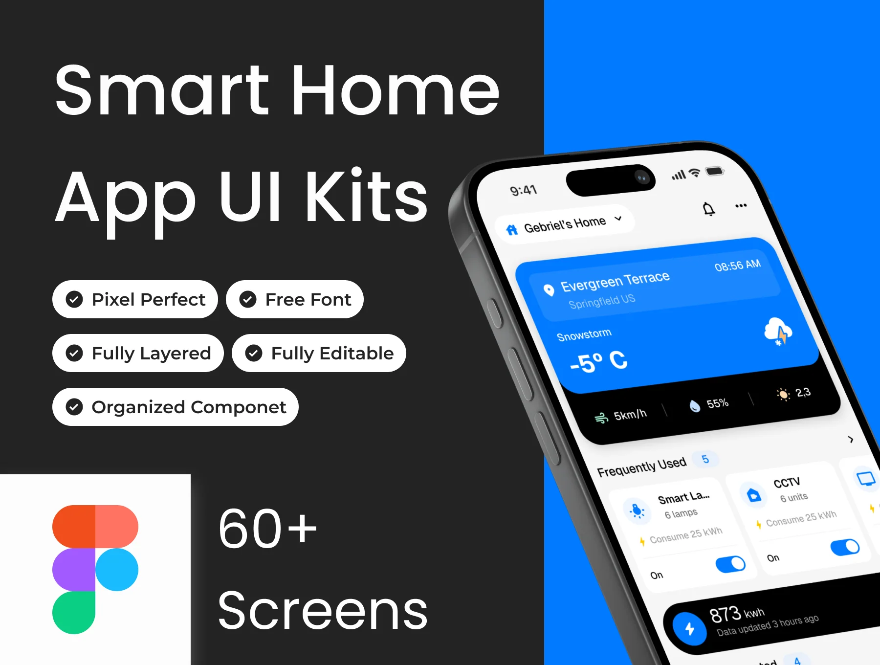 Smartly - Smart Home Control App Ui Kits