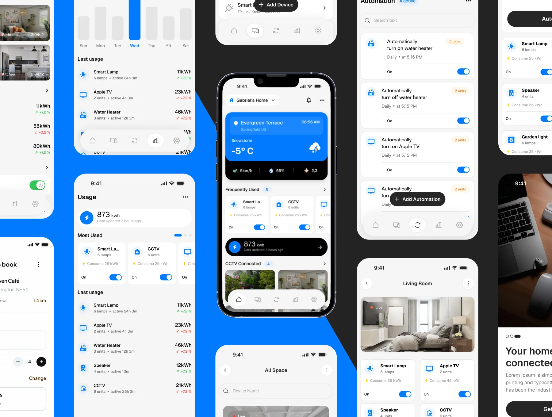 Smartly - Smart Home Control App Ui Kits 5
