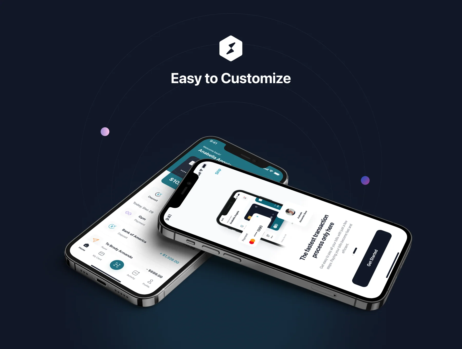 Smartpay - Fintech App iOS UI Kit 3