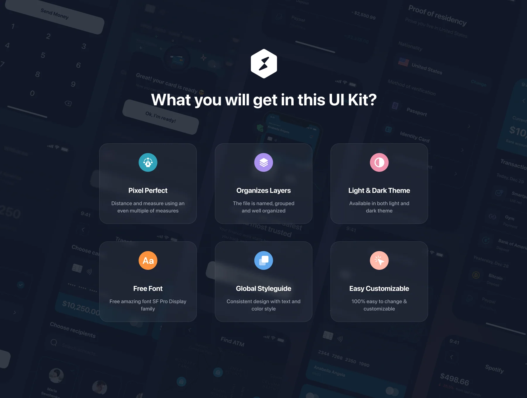 Smartpay - Fintech App iOS UI Kit 4