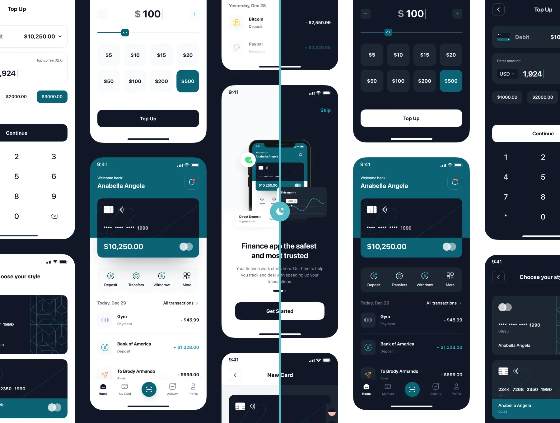 Smartpay - Fintech App iOS UI Kit 6