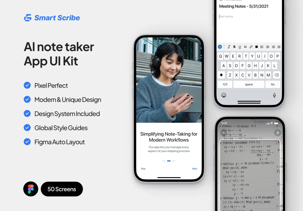 SmartScribe - AI note taker app