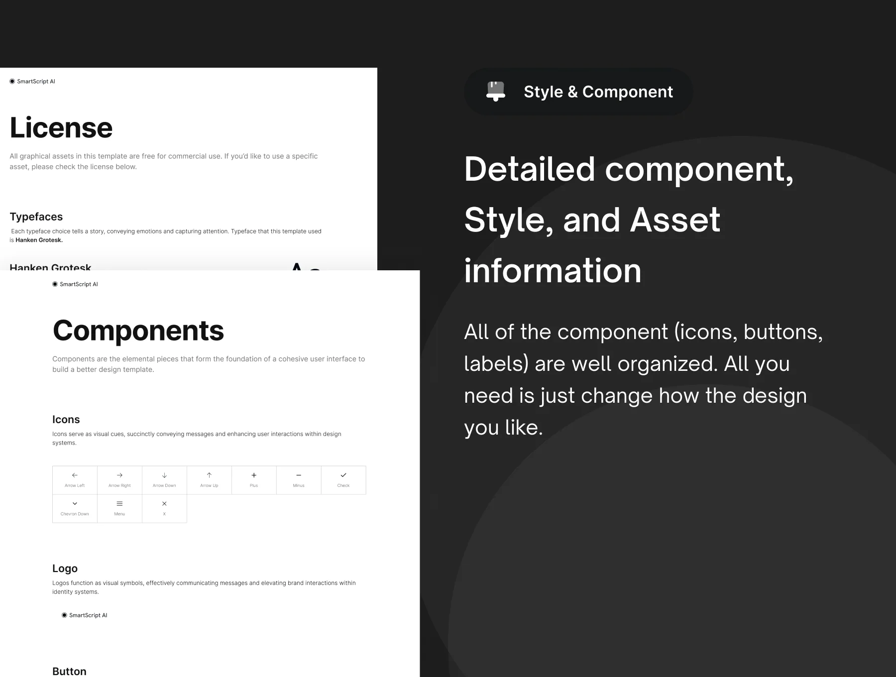 SmartScript AI - Note Automation Website UI Kit 4