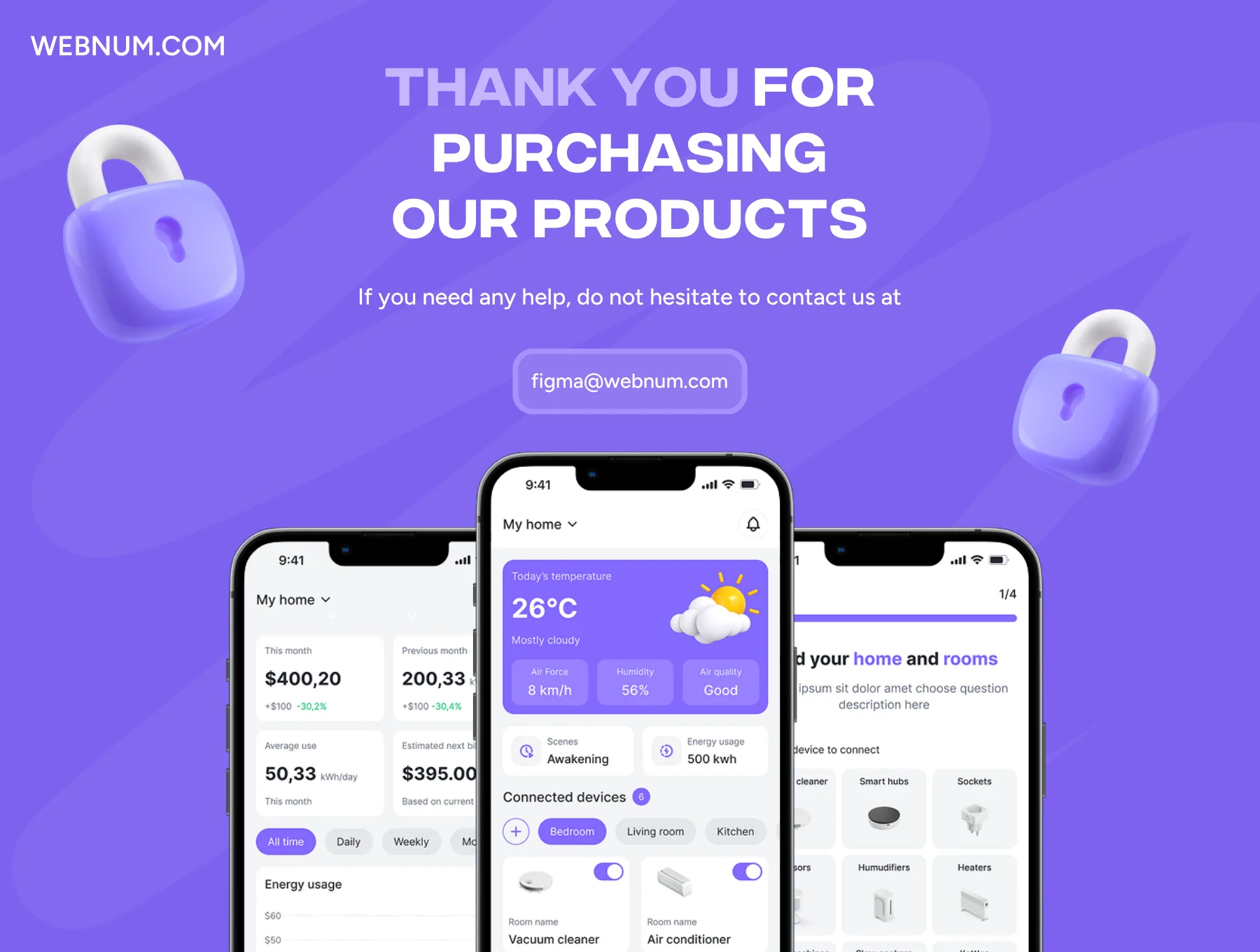 Smartum - Smart Home App UI Kit 8