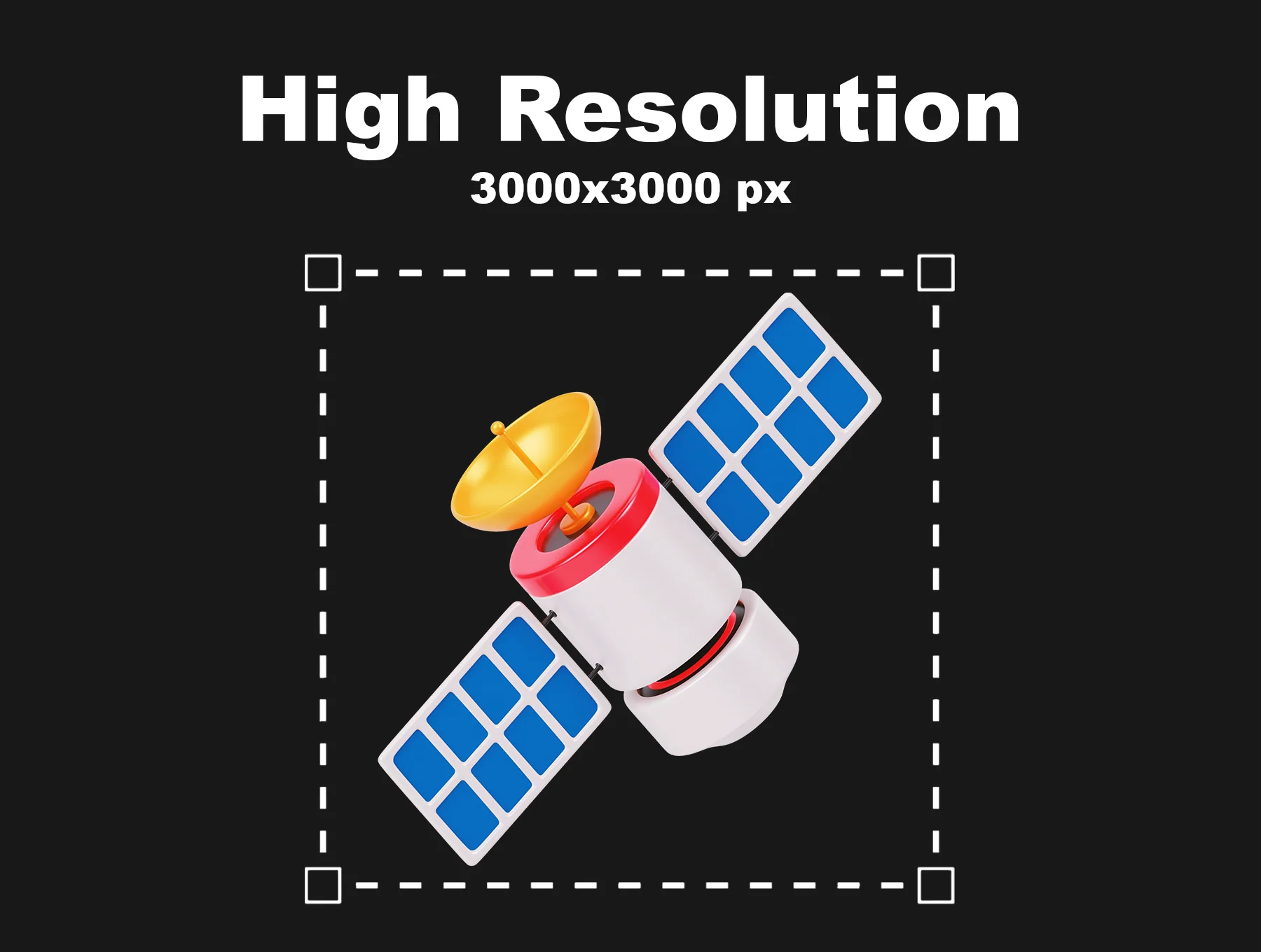 Space 3D Icon Pack 3