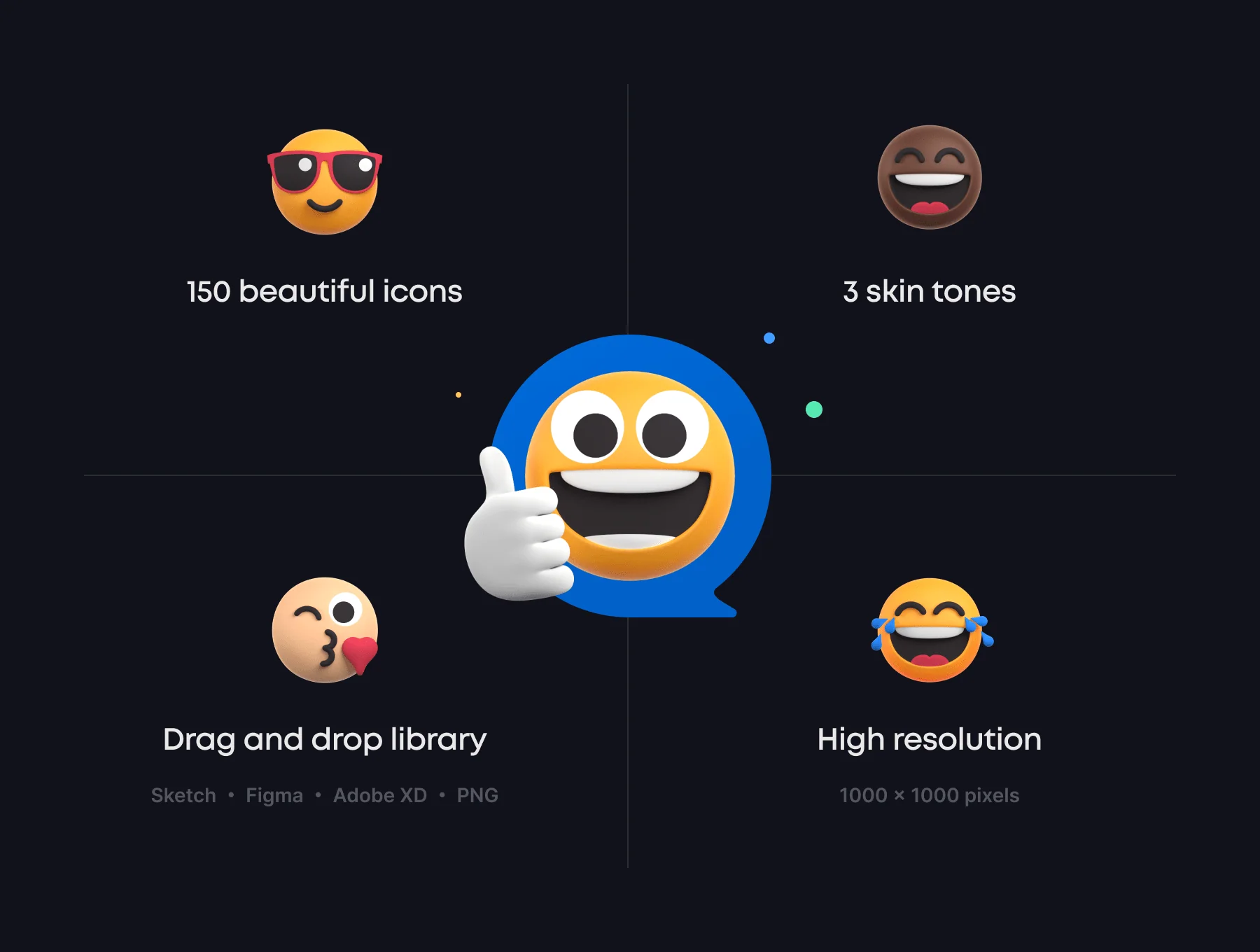 Smilies: 3D Emoji Pack 2