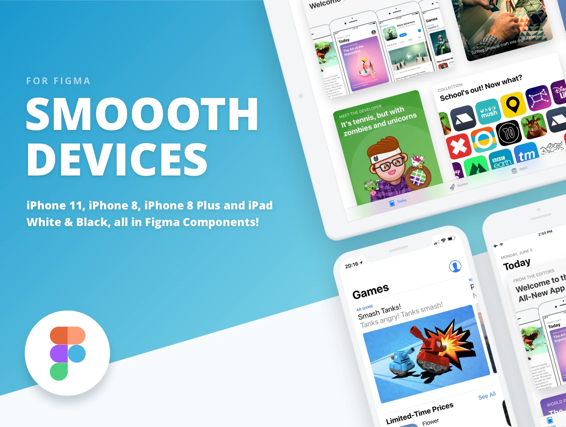 Smoooth Devices for Figma