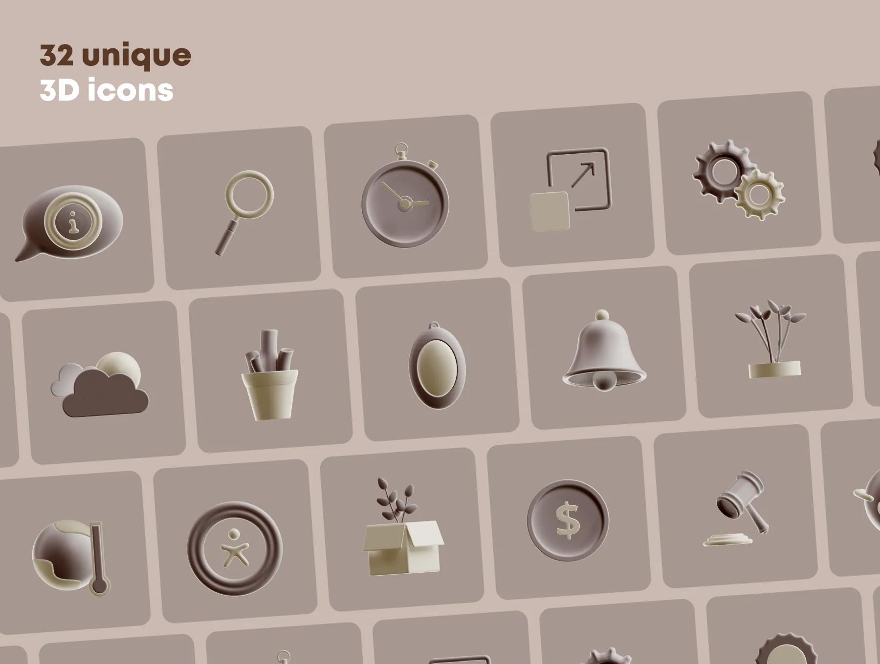 Smooth 3D icons pack ! 7
