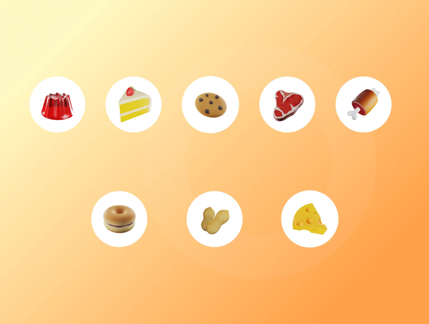 Snack 3D Illustration 5