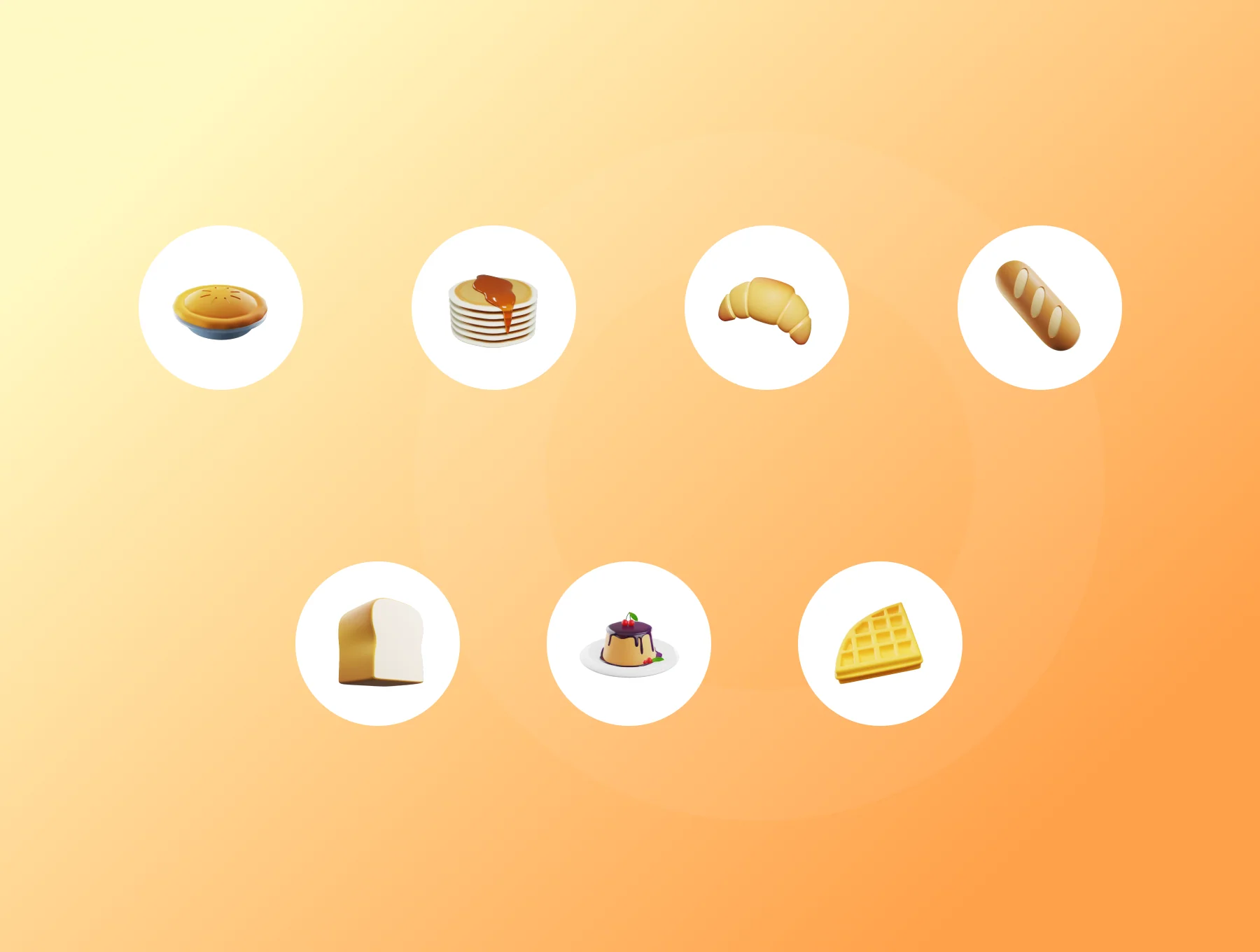Snack 3D Illustration 6