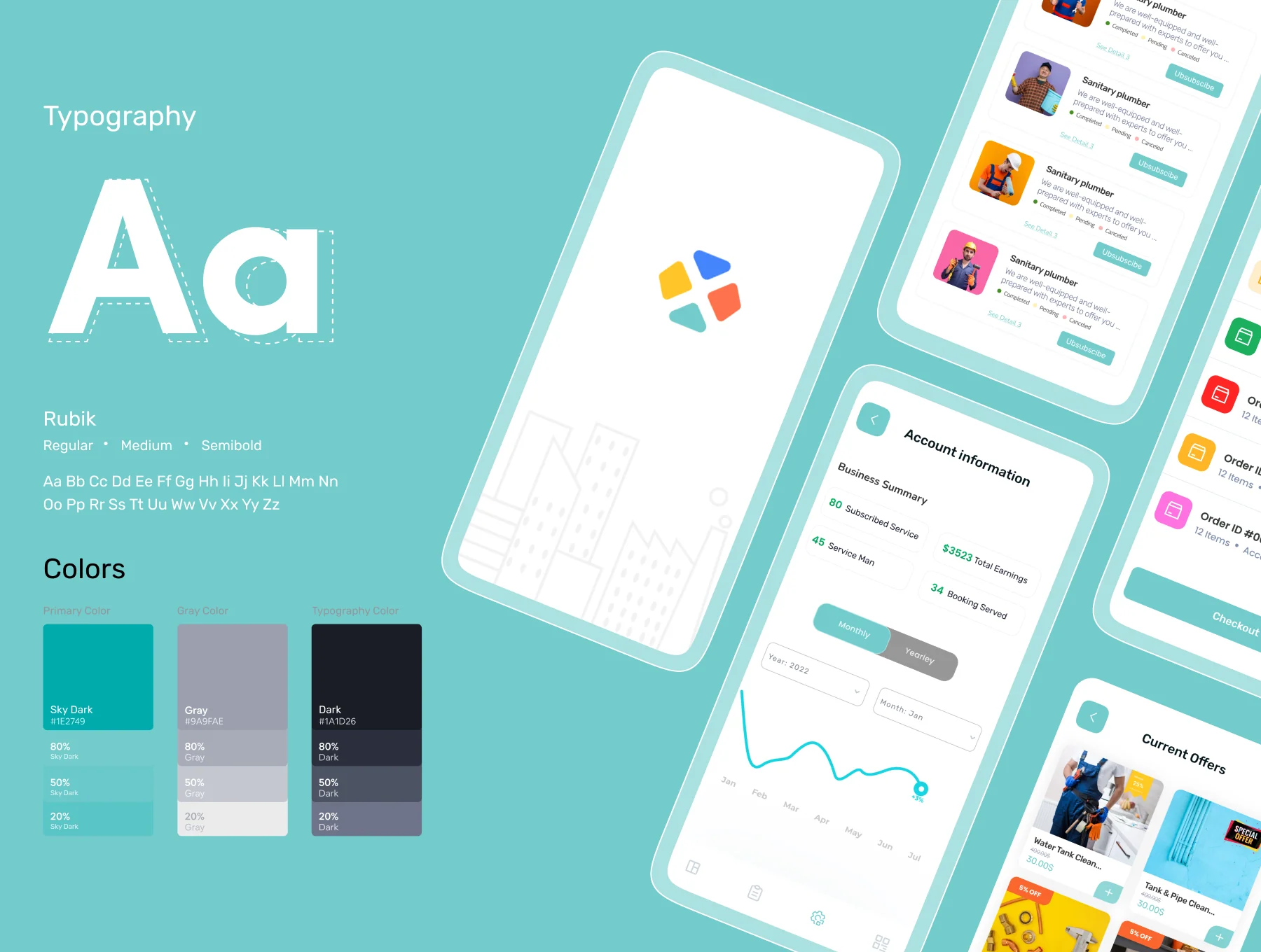 Snap Services - Multi vendor App Ui Kit 3
