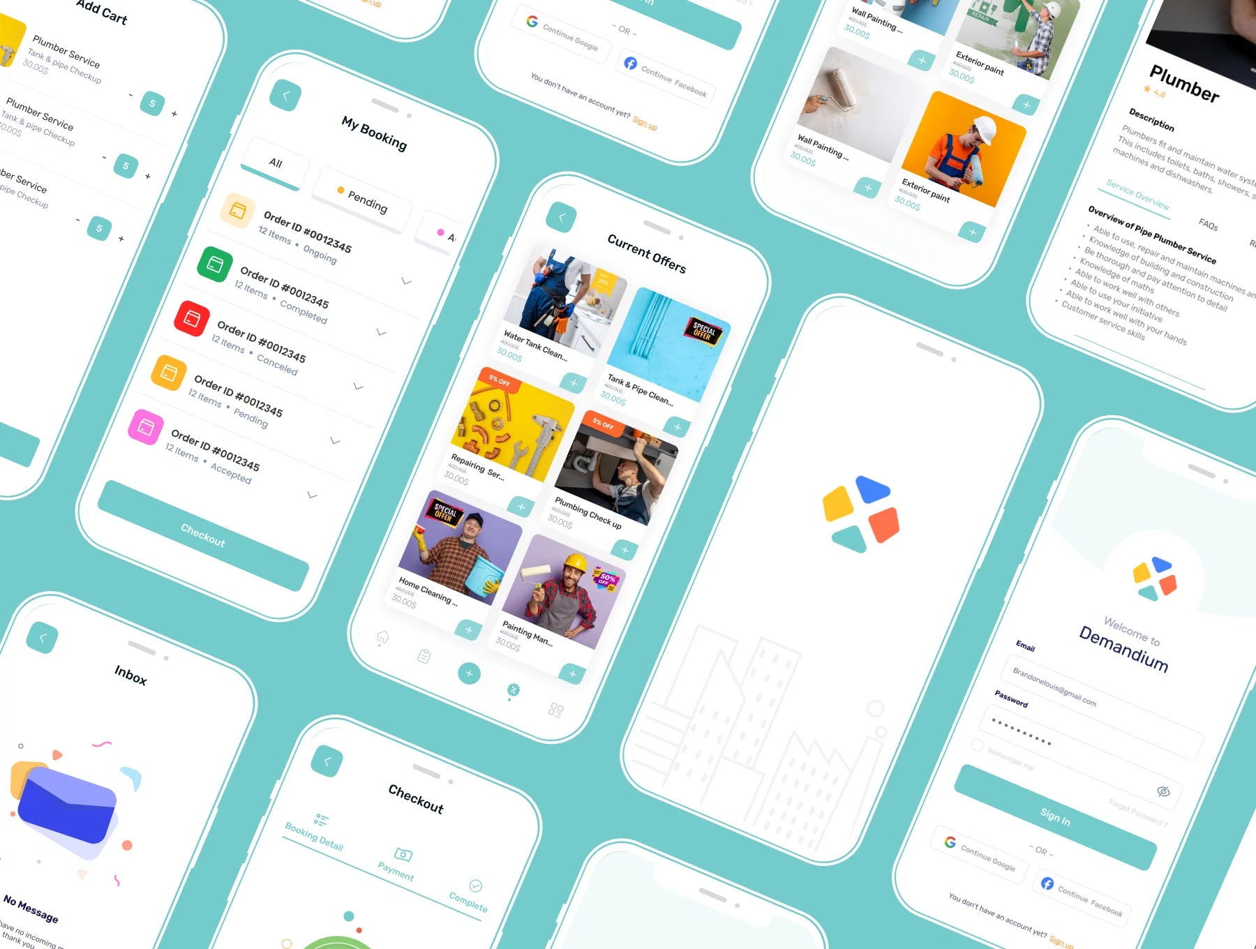Snap Services - Multi vendor App Ui Kit 5