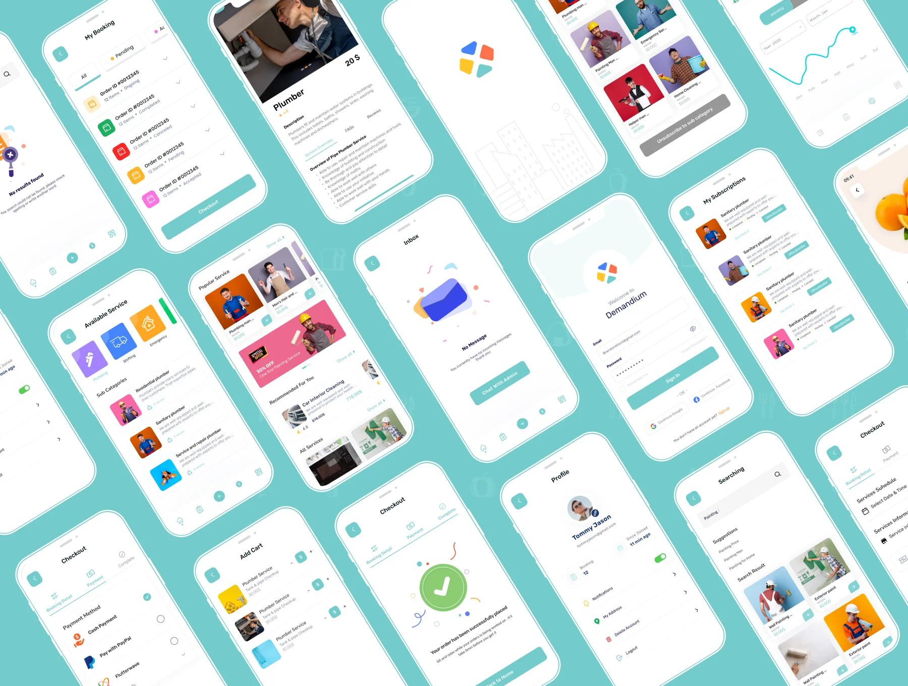 Snap Services - Multi vendor App Ui Kit 6