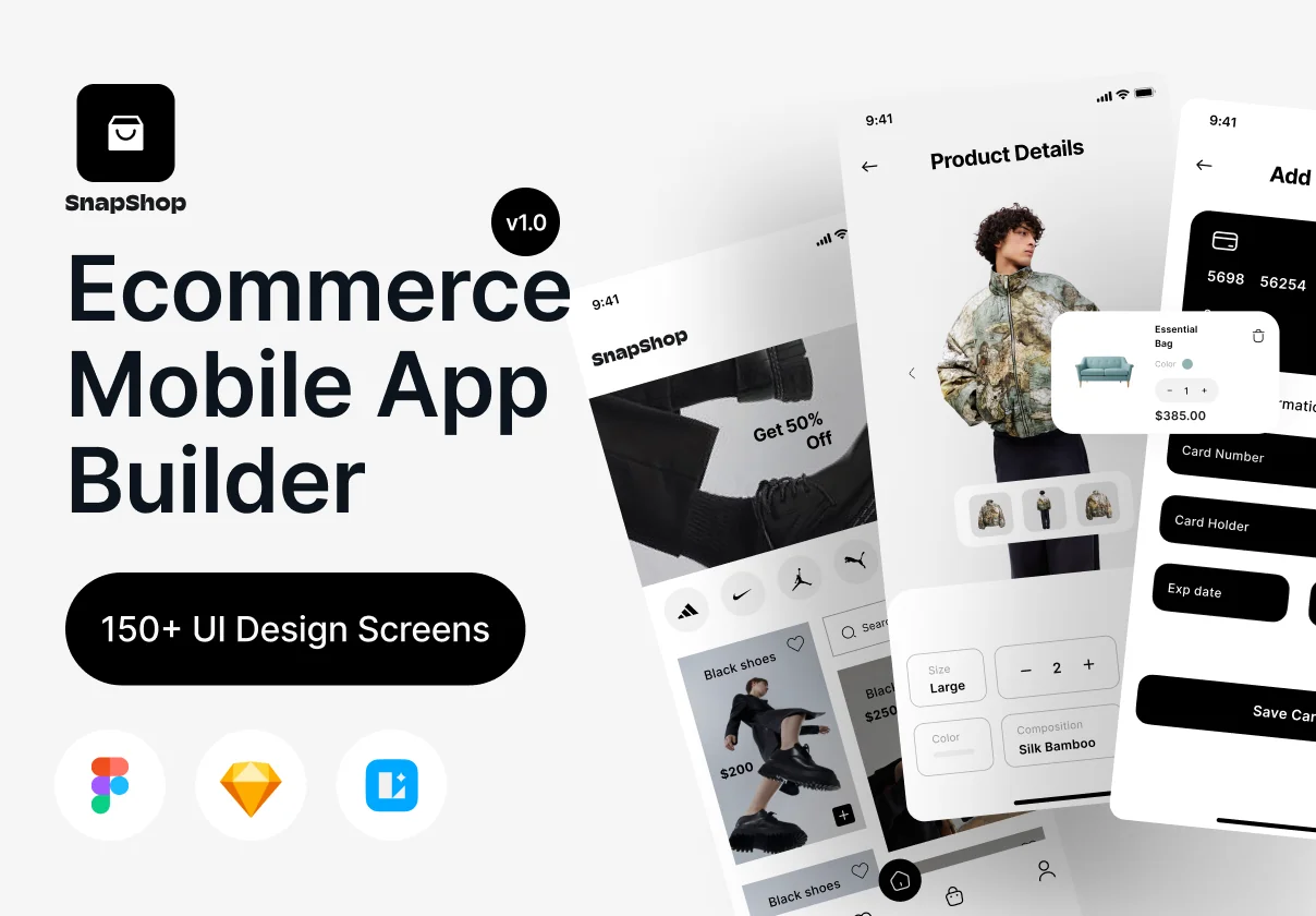 Snapshop E-Commerce Mobile App Builder