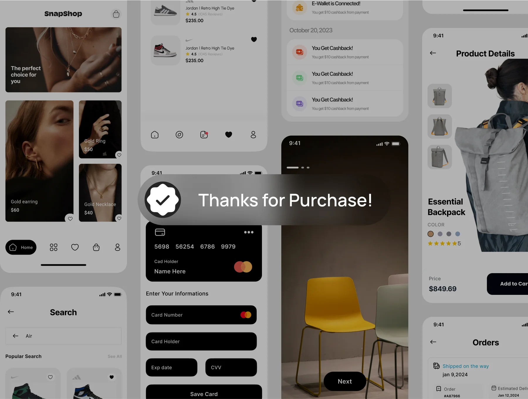 Snapshop E-Commerce Mobile App Builder 8