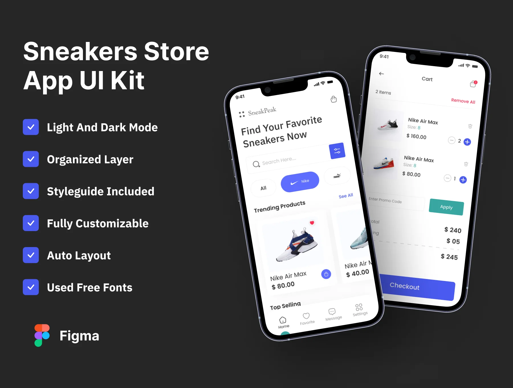 SneakPeak - Sneakers Store App UI Kit 5