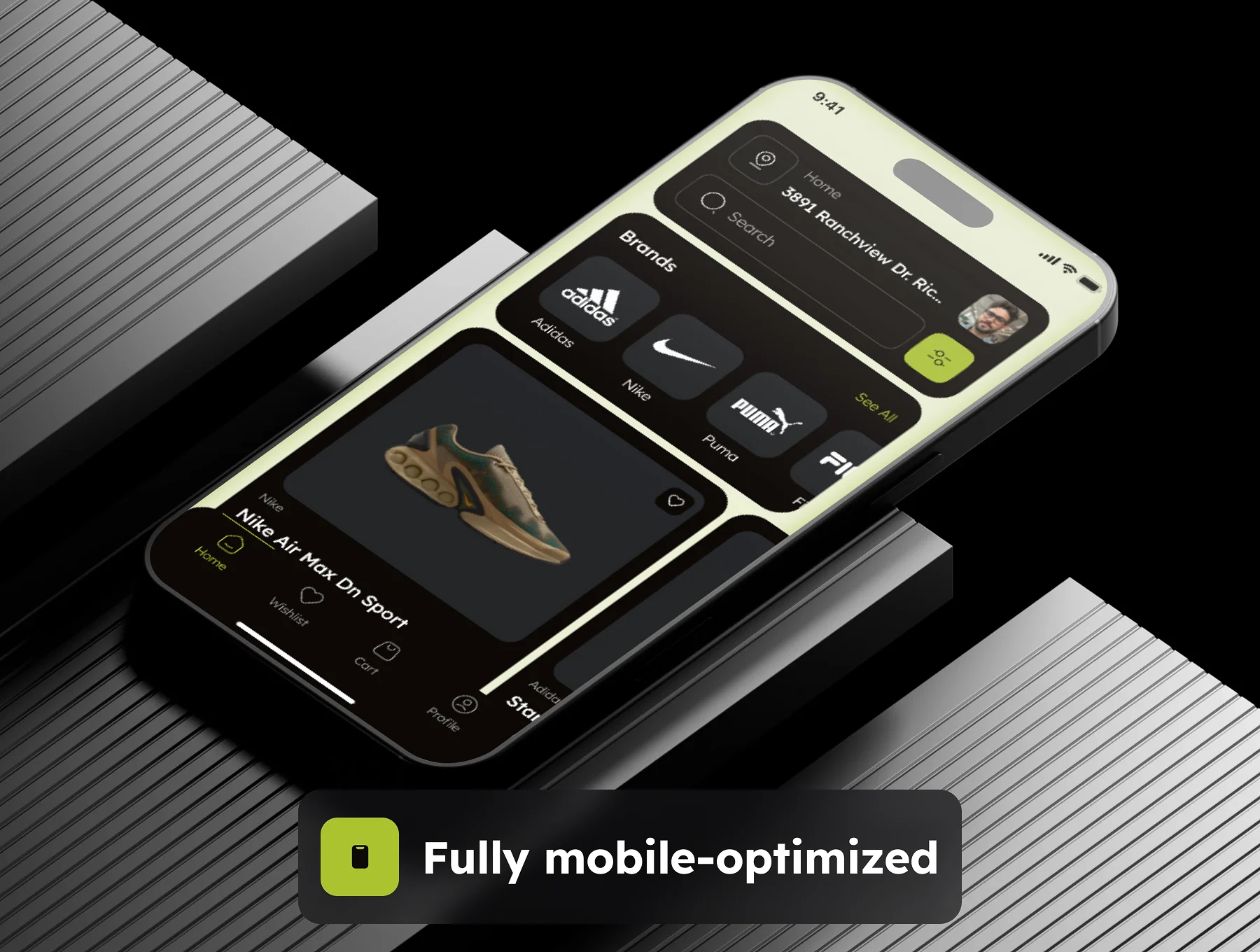 sneakX - Shoe Store Ecommerce App UI Kit 9