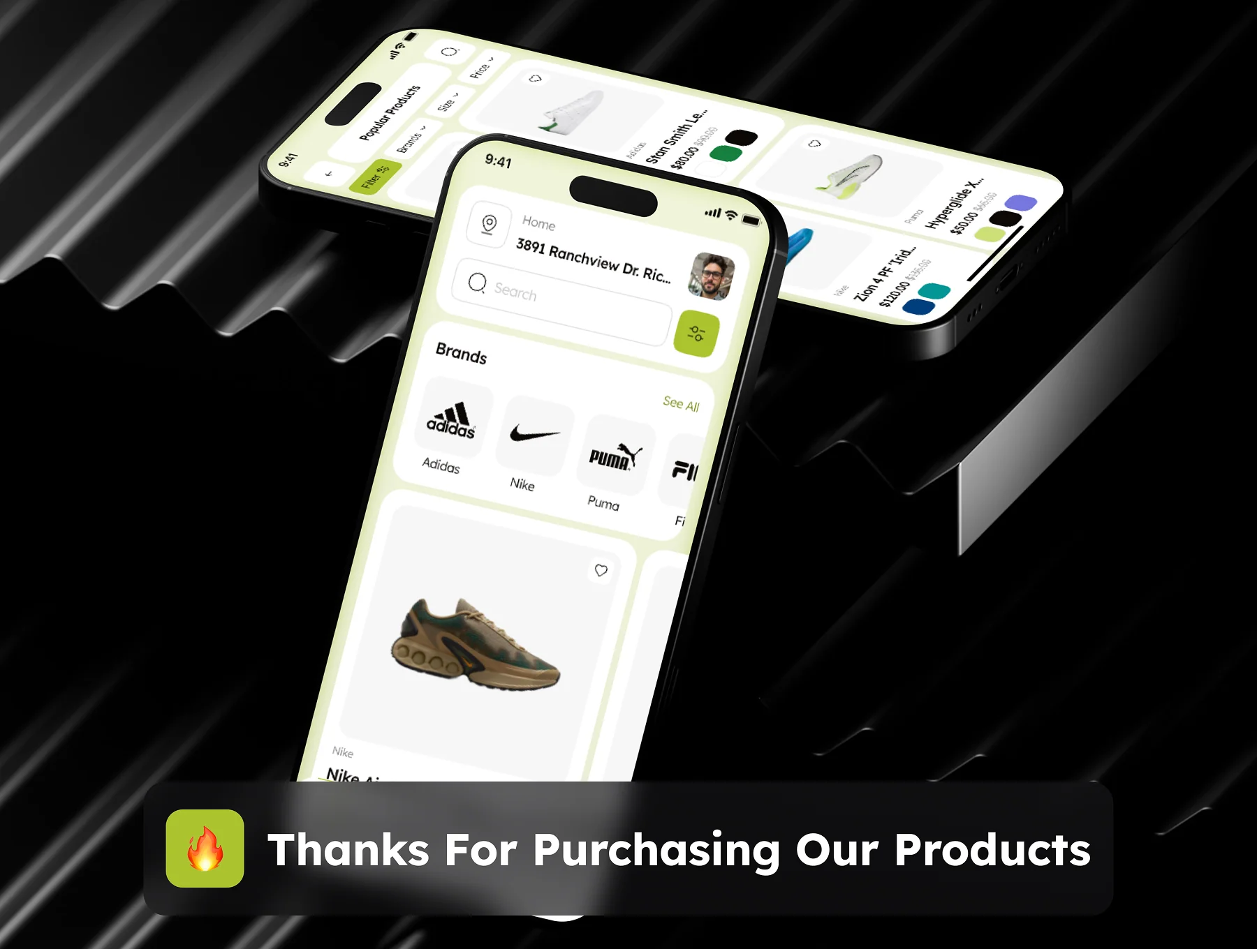 sneakX - Shoe Store Ecommerce App UI Kit 10