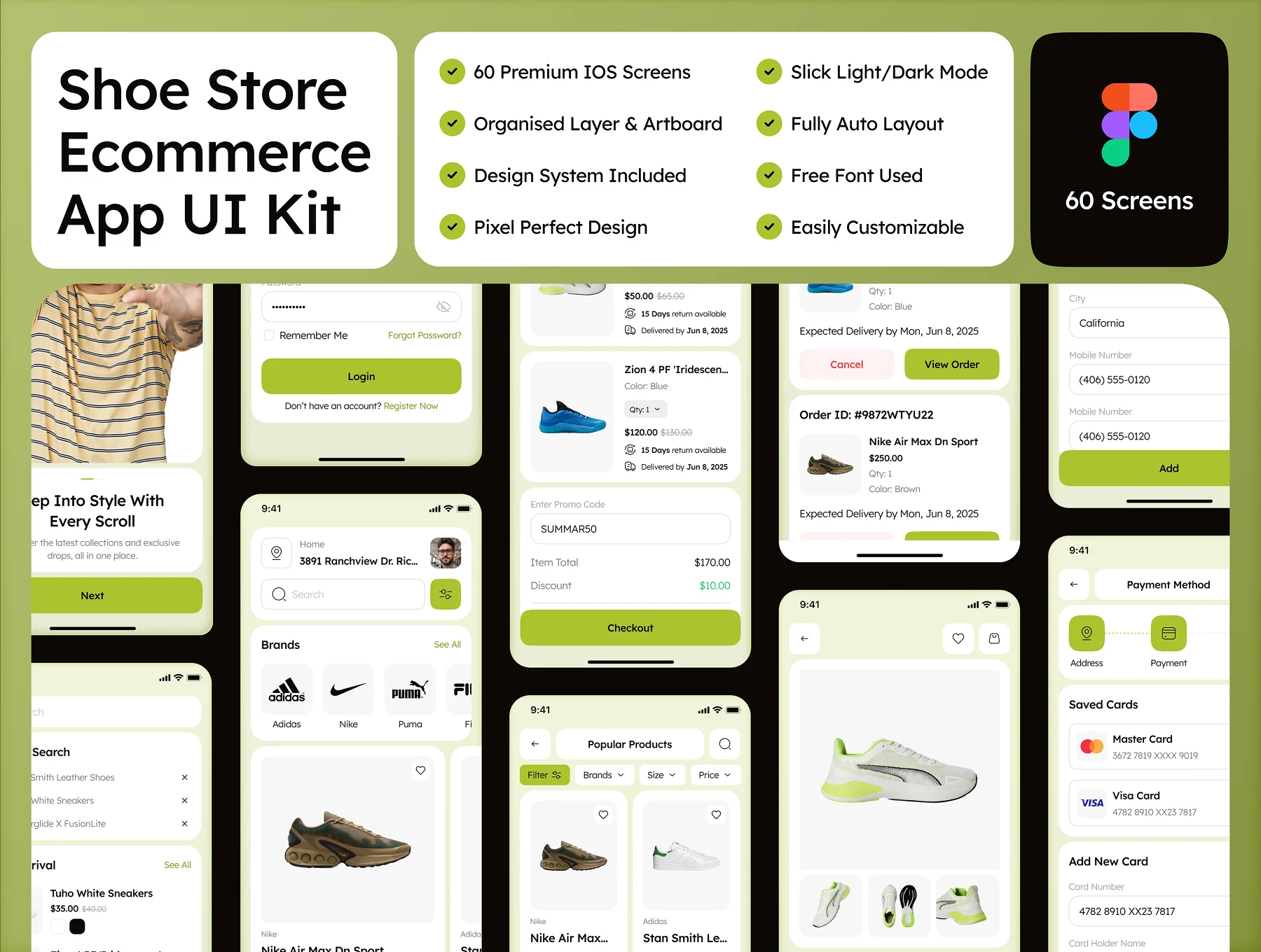 sneakX - Shoe Store Ecommerce App UI Kit