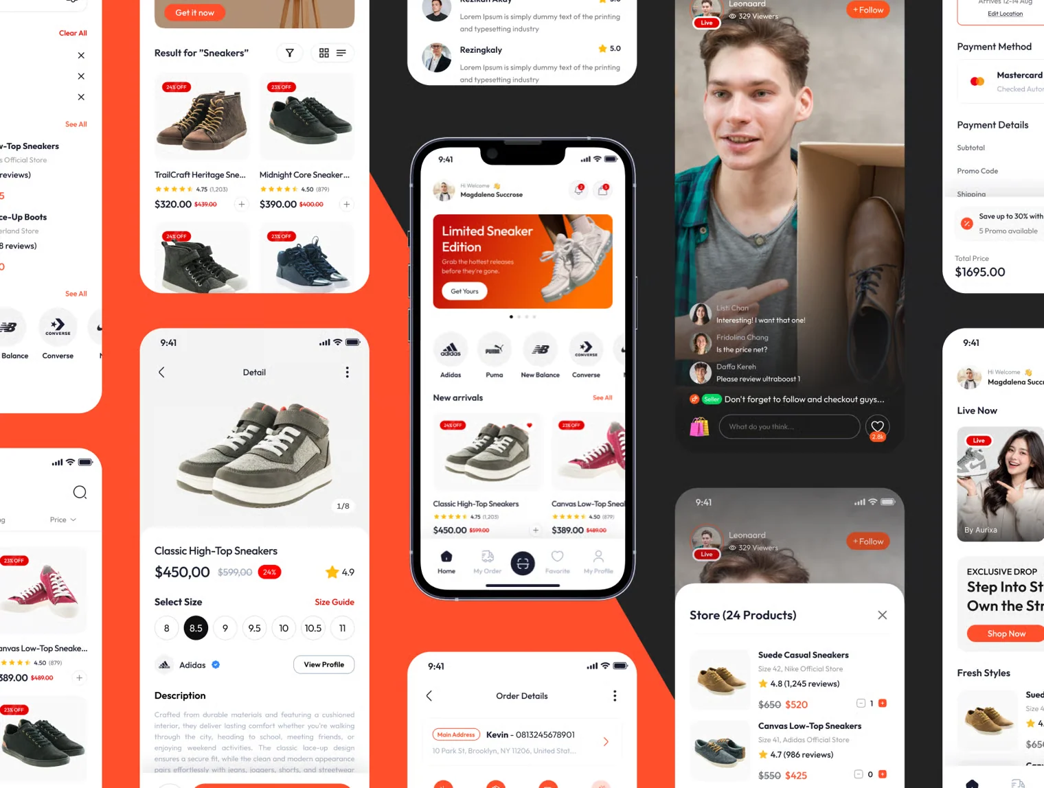 SNKRLY - Sneaker E-Commerce App Ui Kits 5