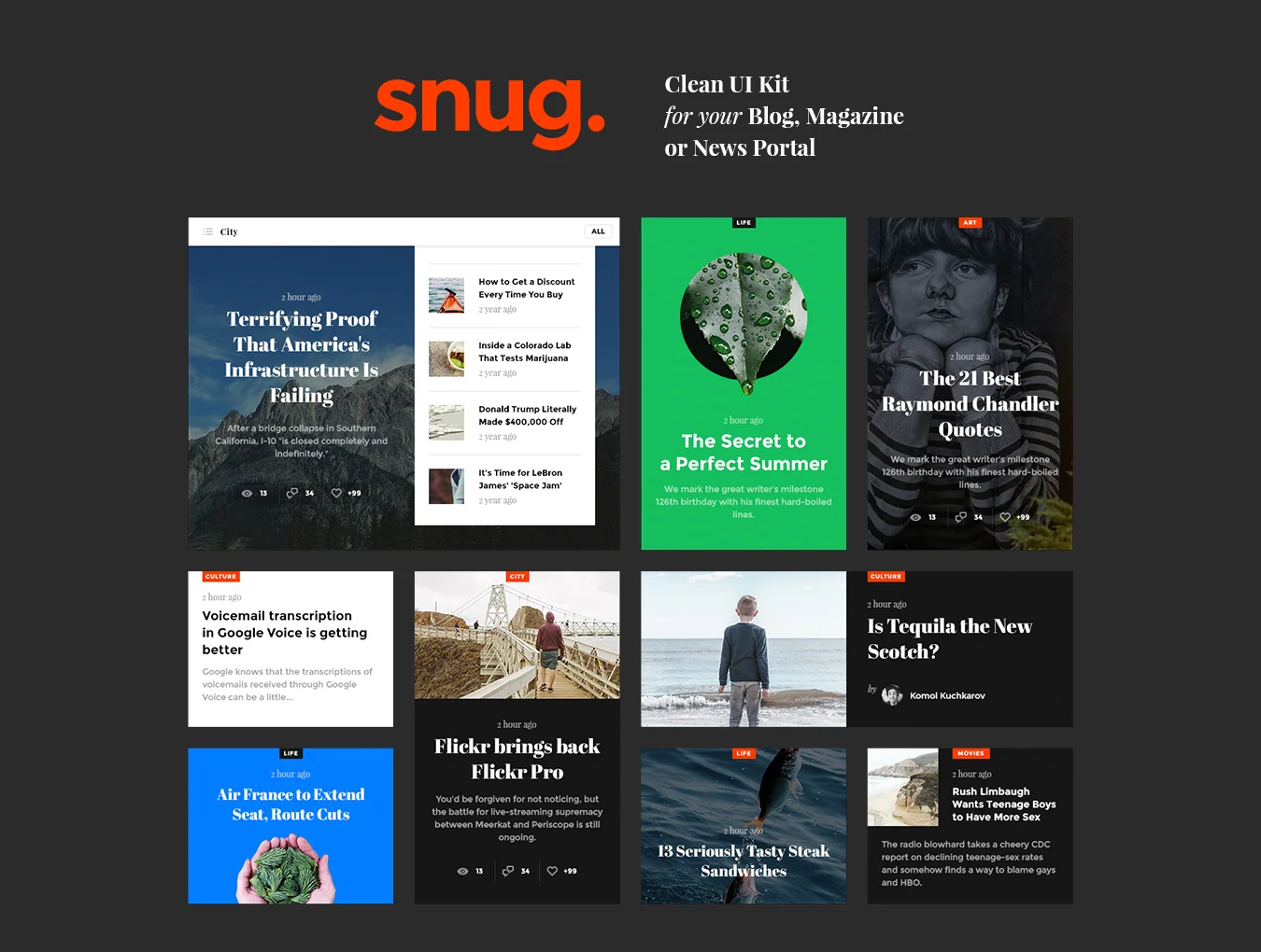 Snug. UI Kit