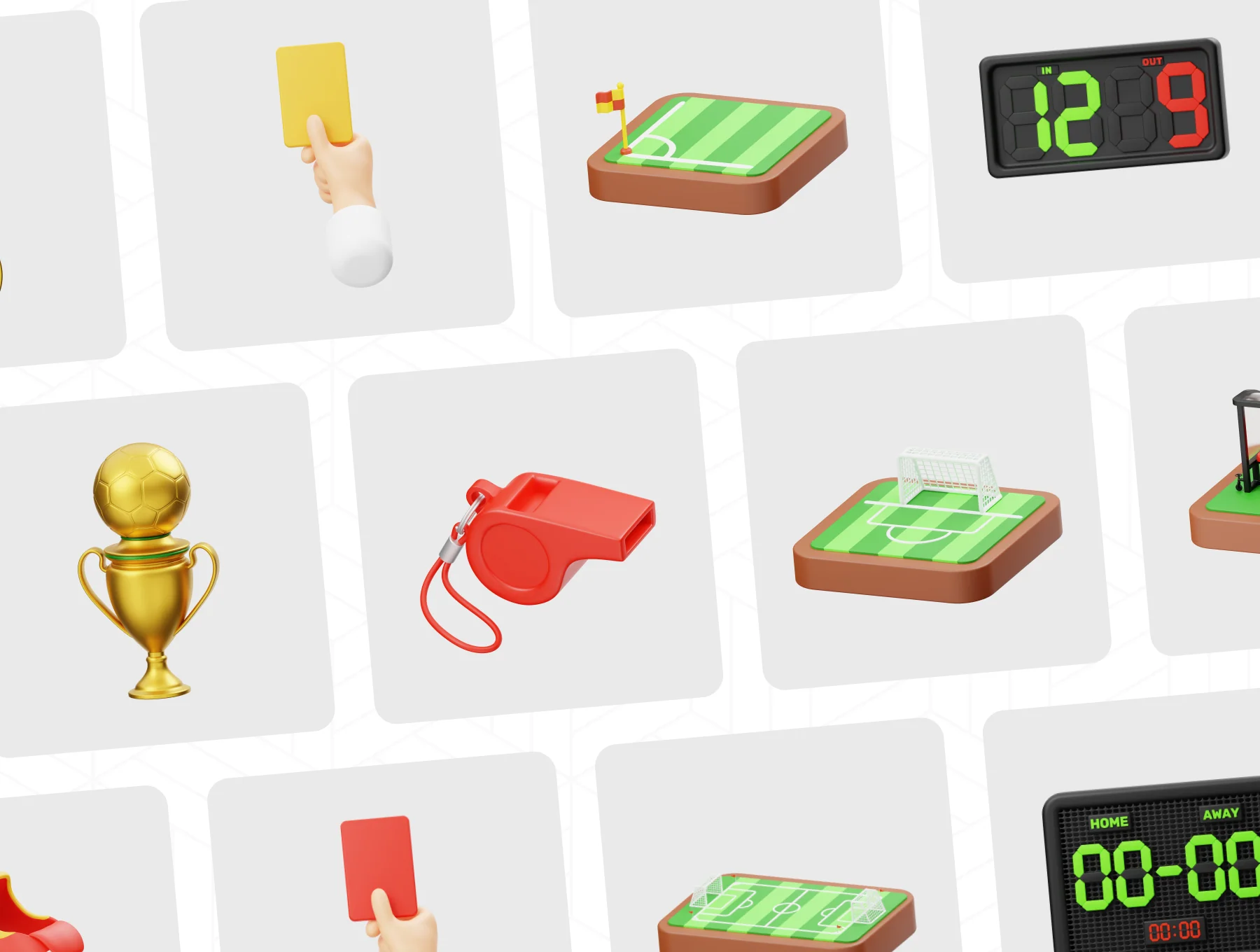 Soccer 3D Icon 5