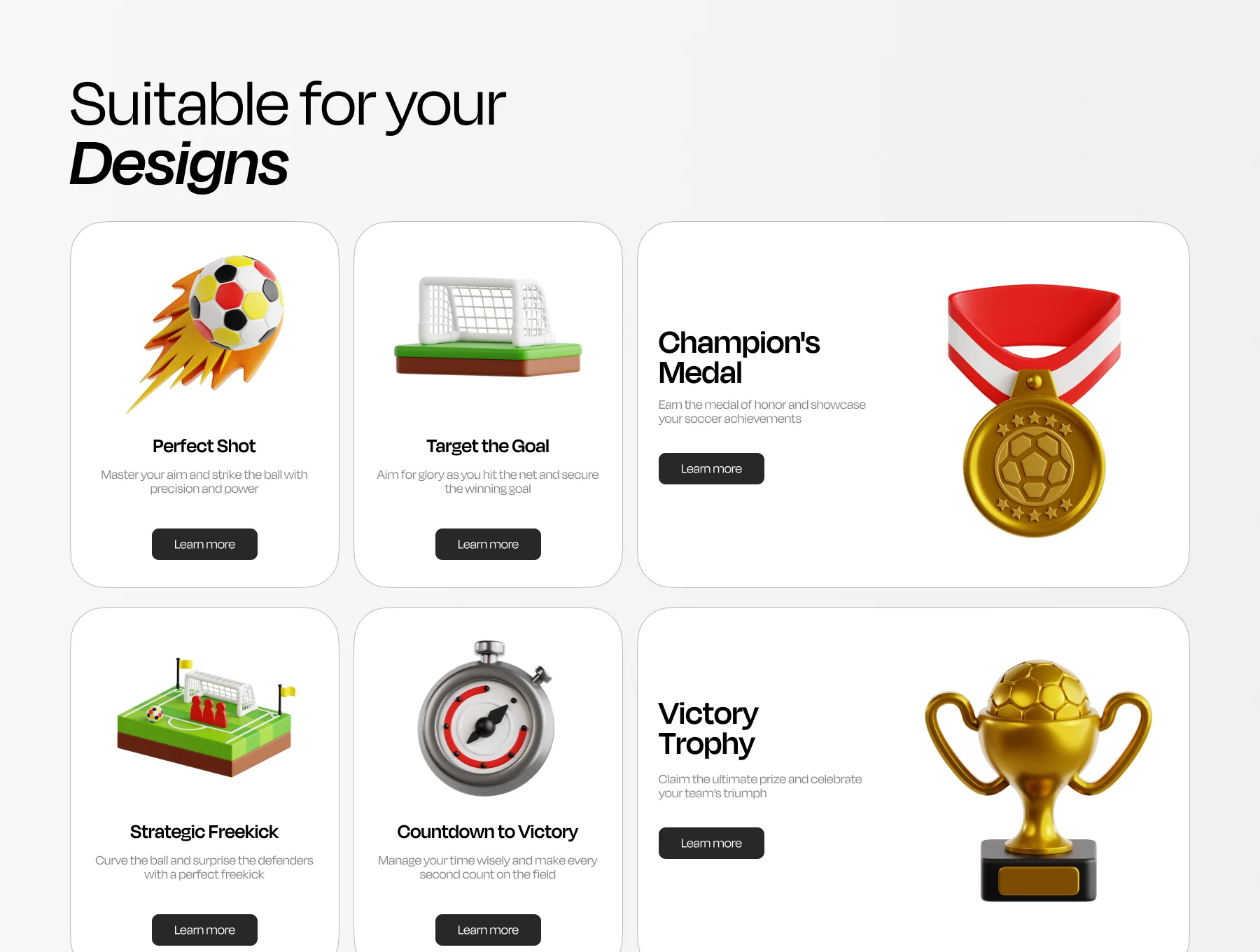 Soccer Sport 3D Illustration 3