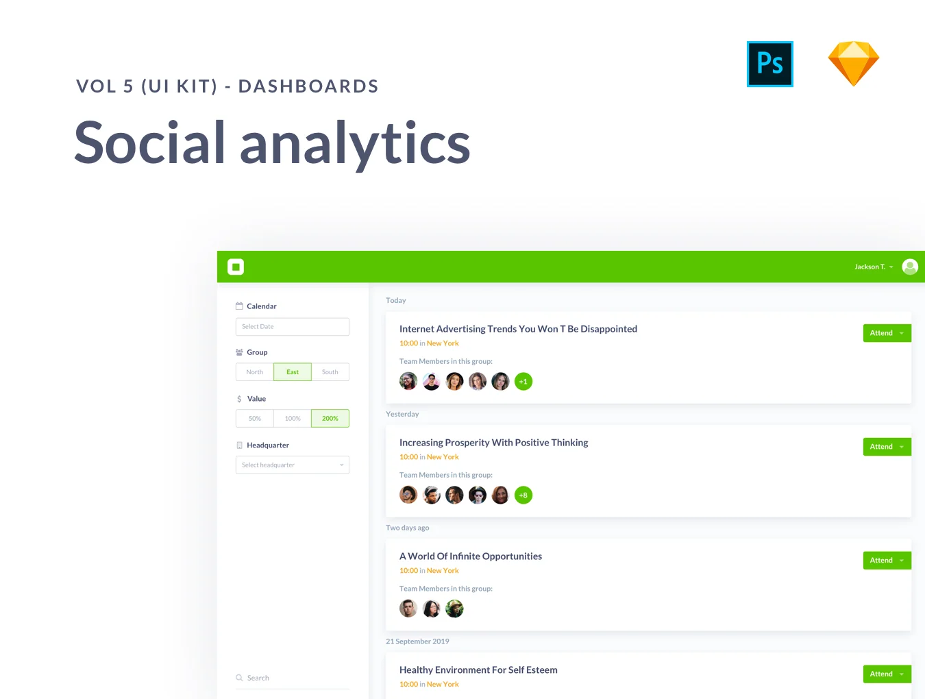 Social Analytics Dashboards