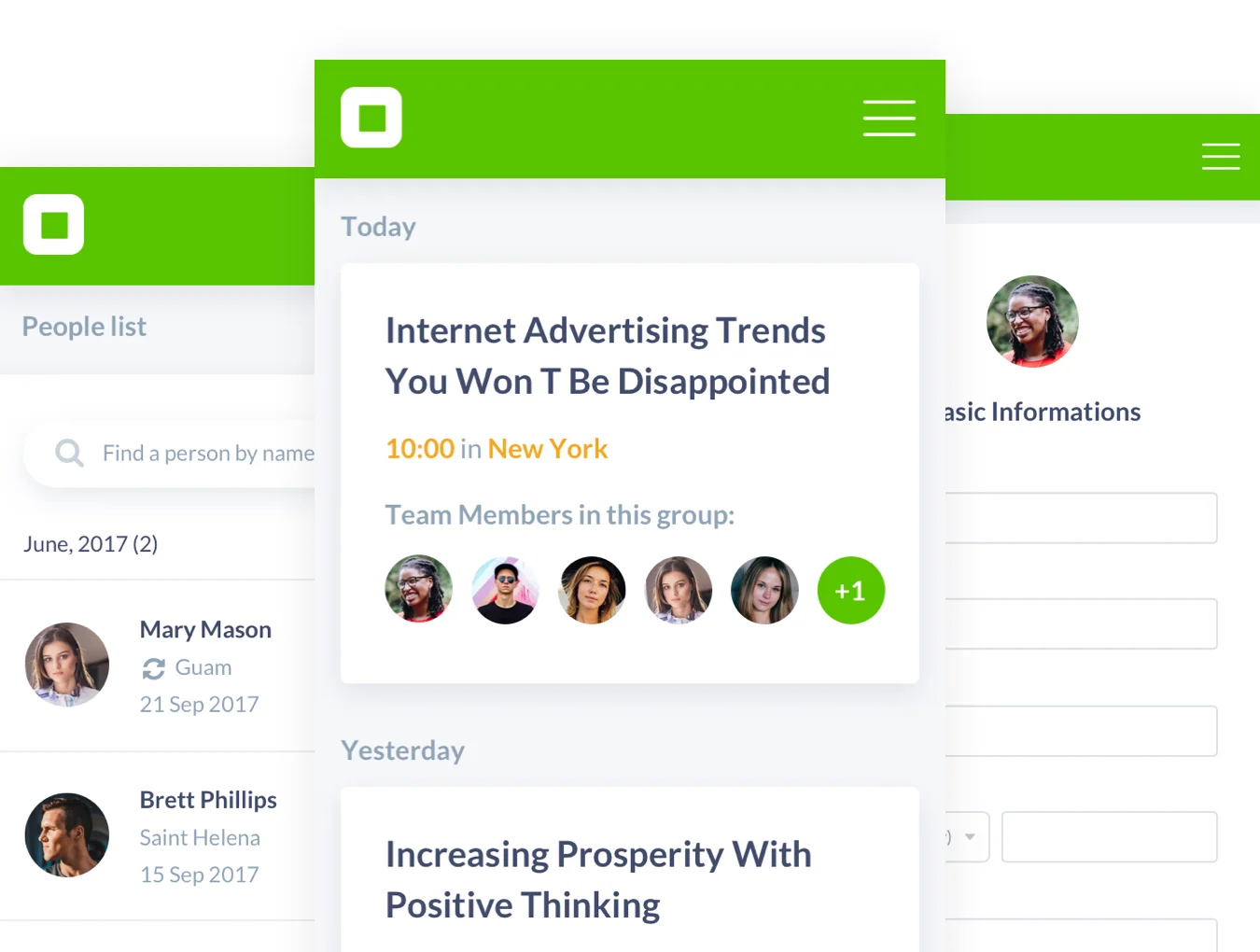 Mobile Social Analytics Dashboards 3