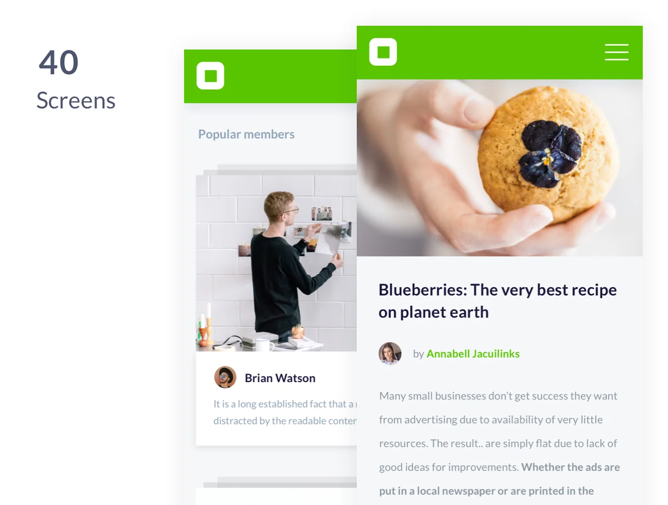 Mobile Social Analytics Dashboards 4