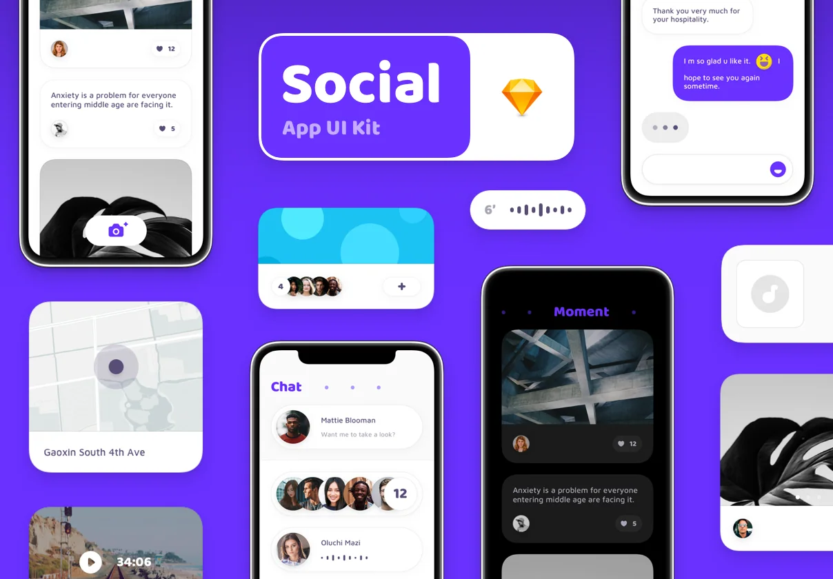 Social App UI Kit