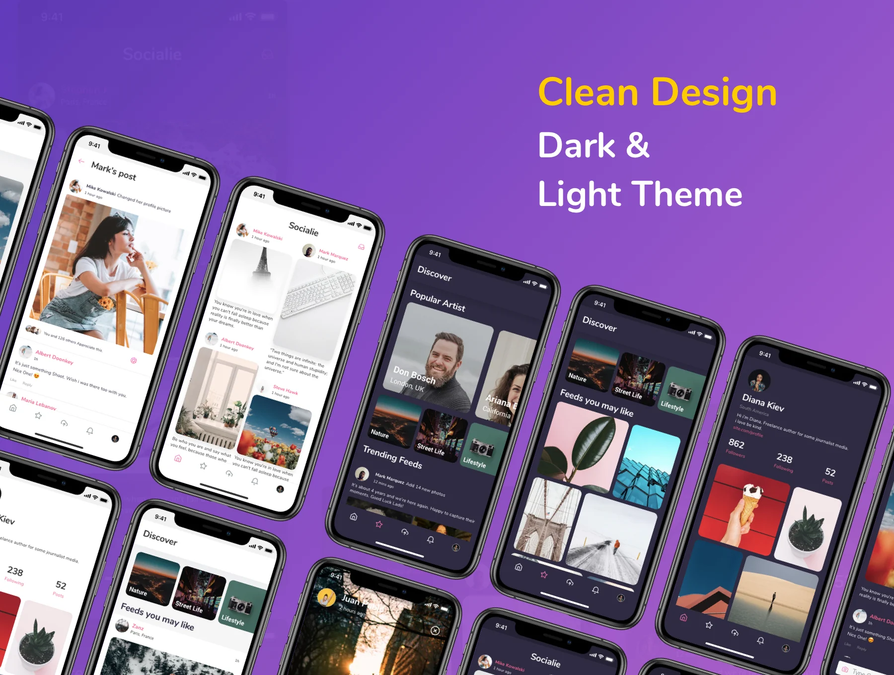 Social App UI Kits 2