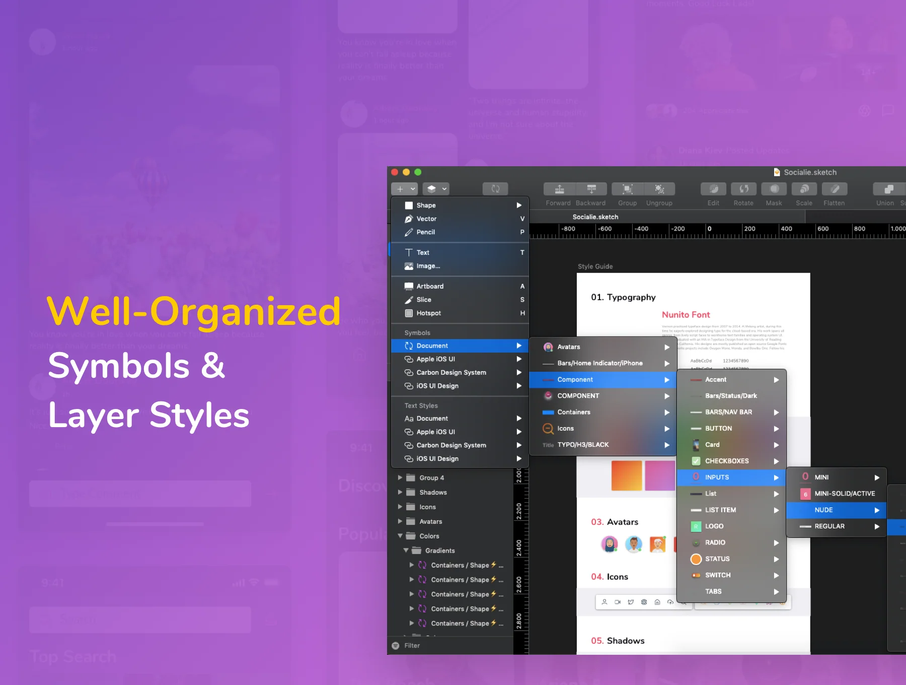 Social App UI Kits 4