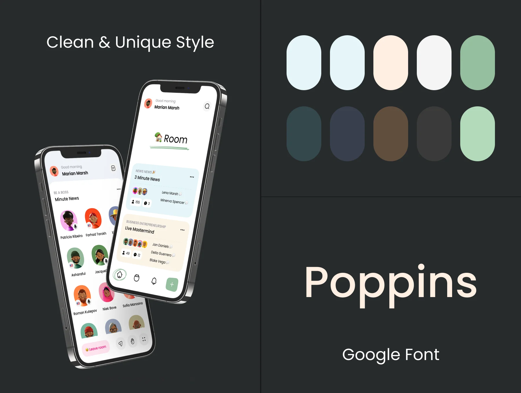 Social Audio App UI Kit 3