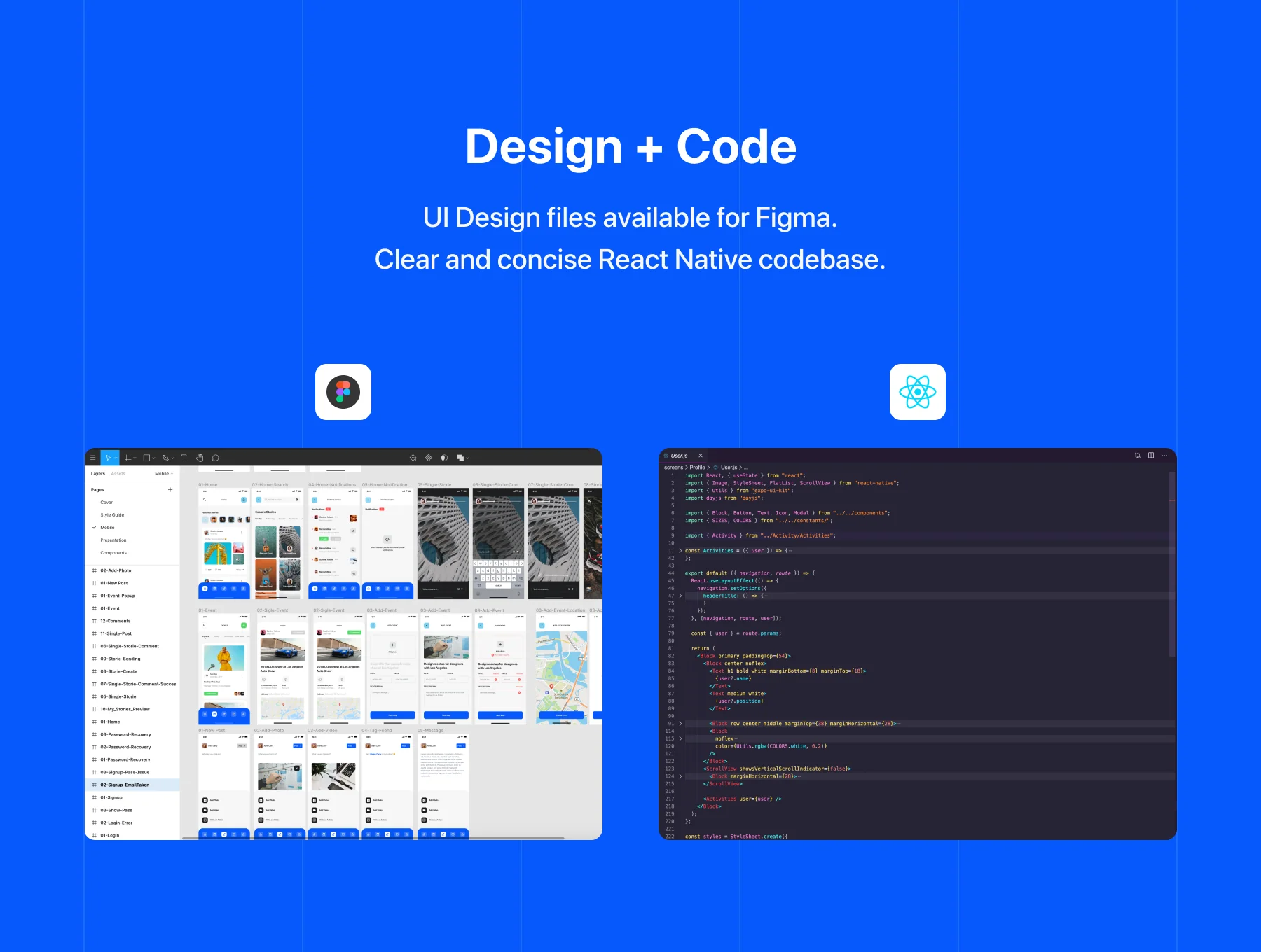 Social Dashboards - React Native Kit 3