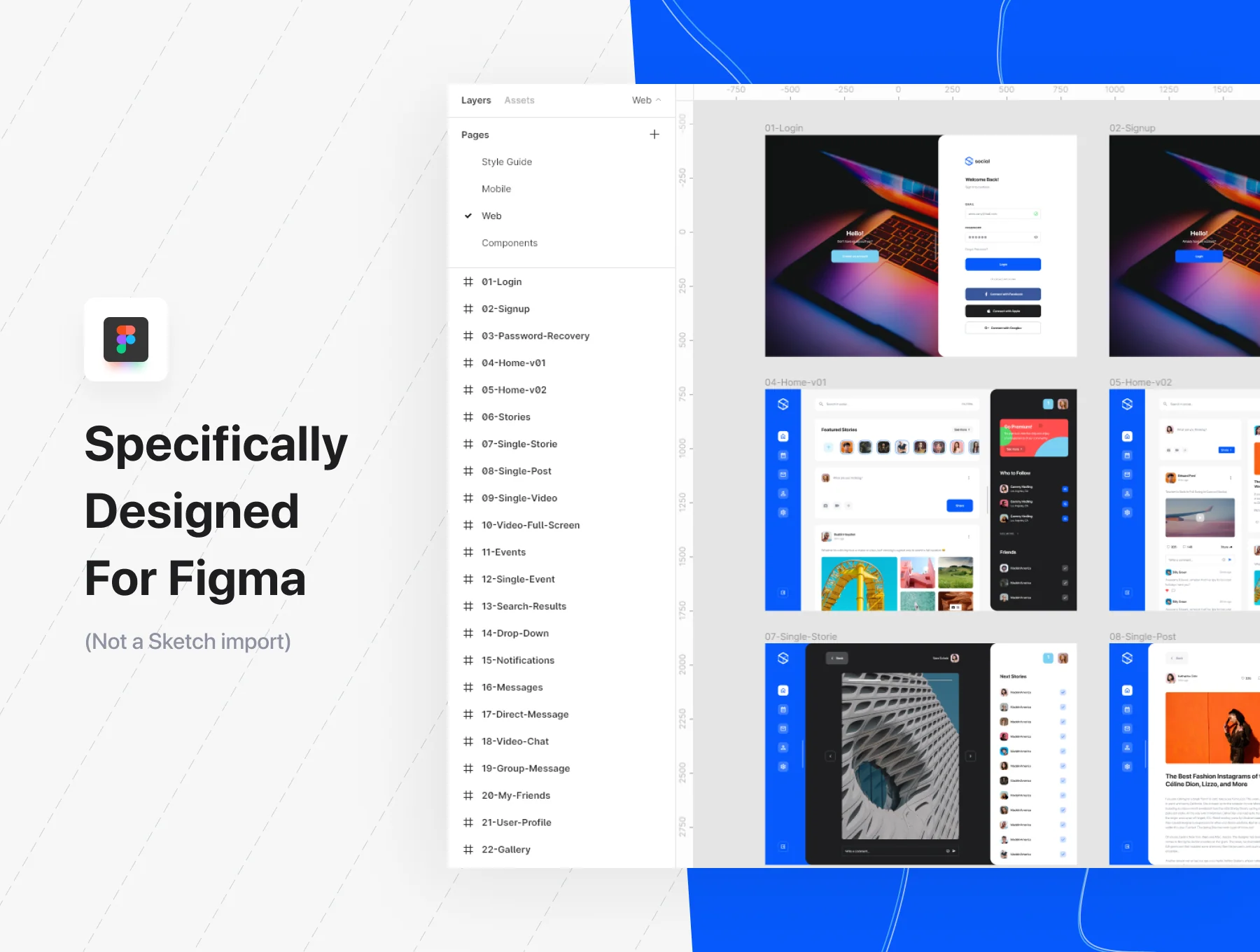 Social Dashboards UI Kit 3