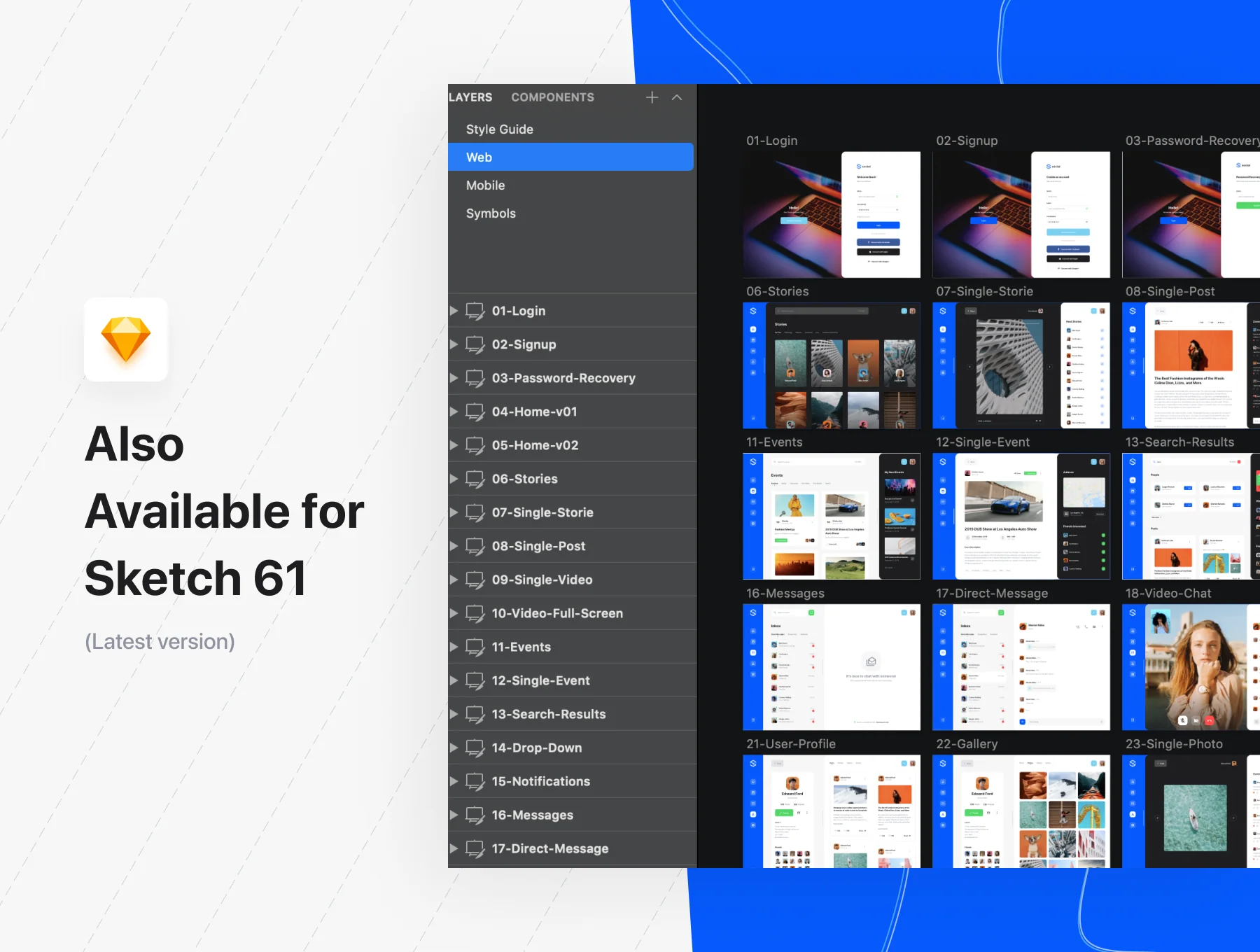 Social Dashboards UI Kit 4