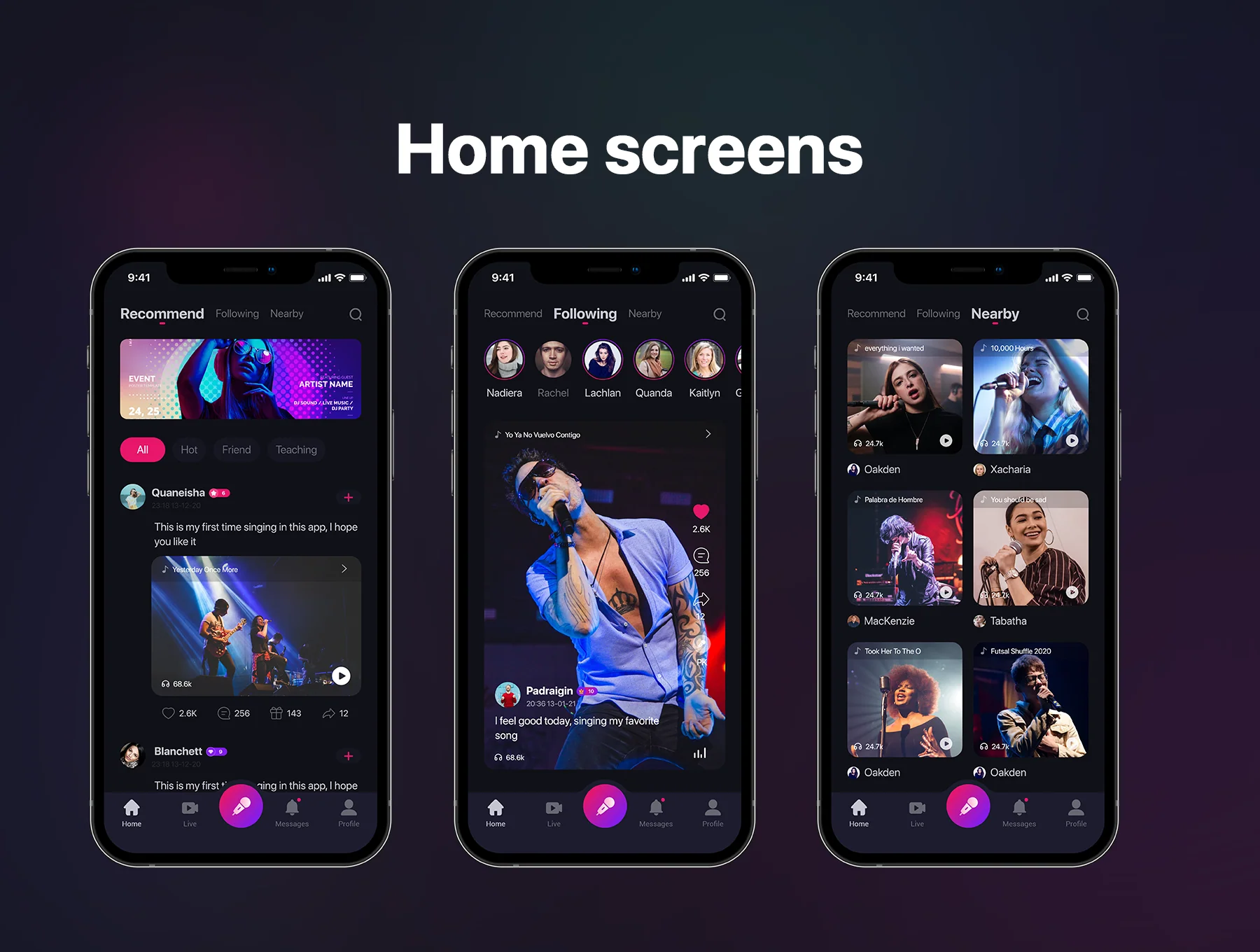Social Karaoke Singing Mobile App 5