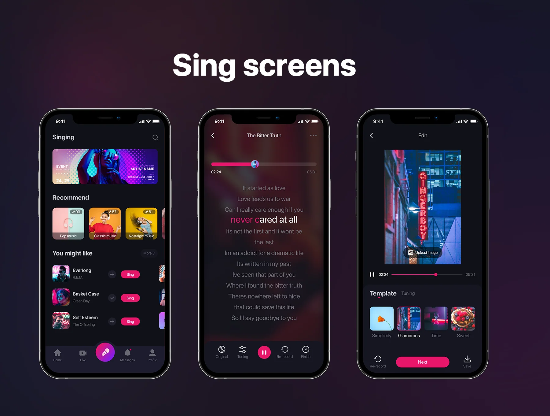 Social Karaoke Singing Mobile App 6